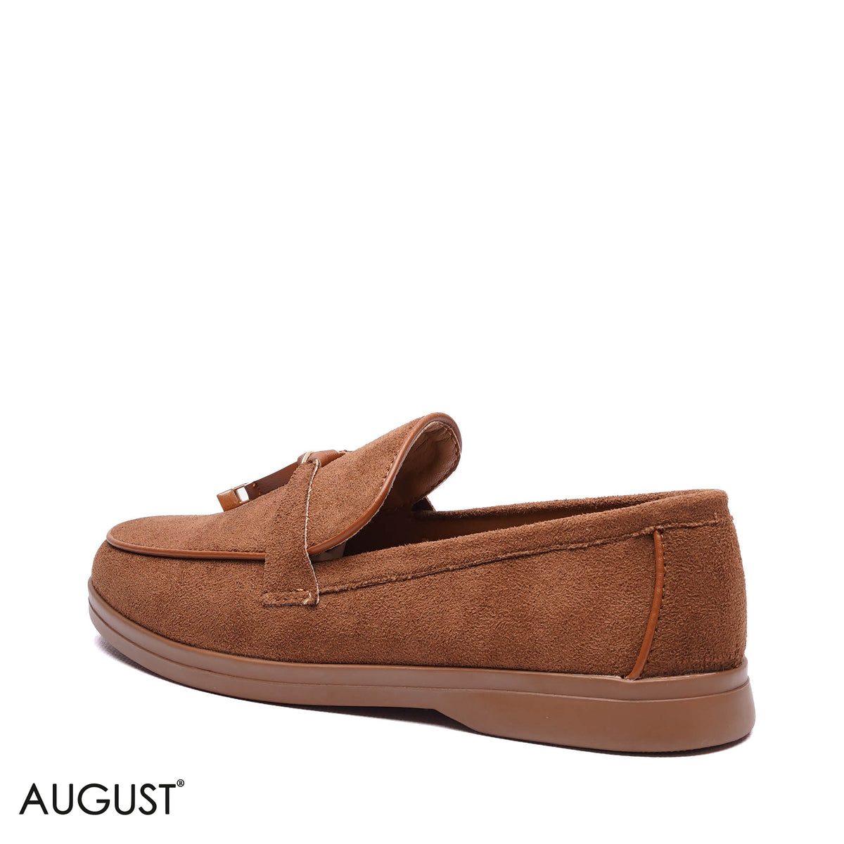 TASSELED SUEDE LOAFERS