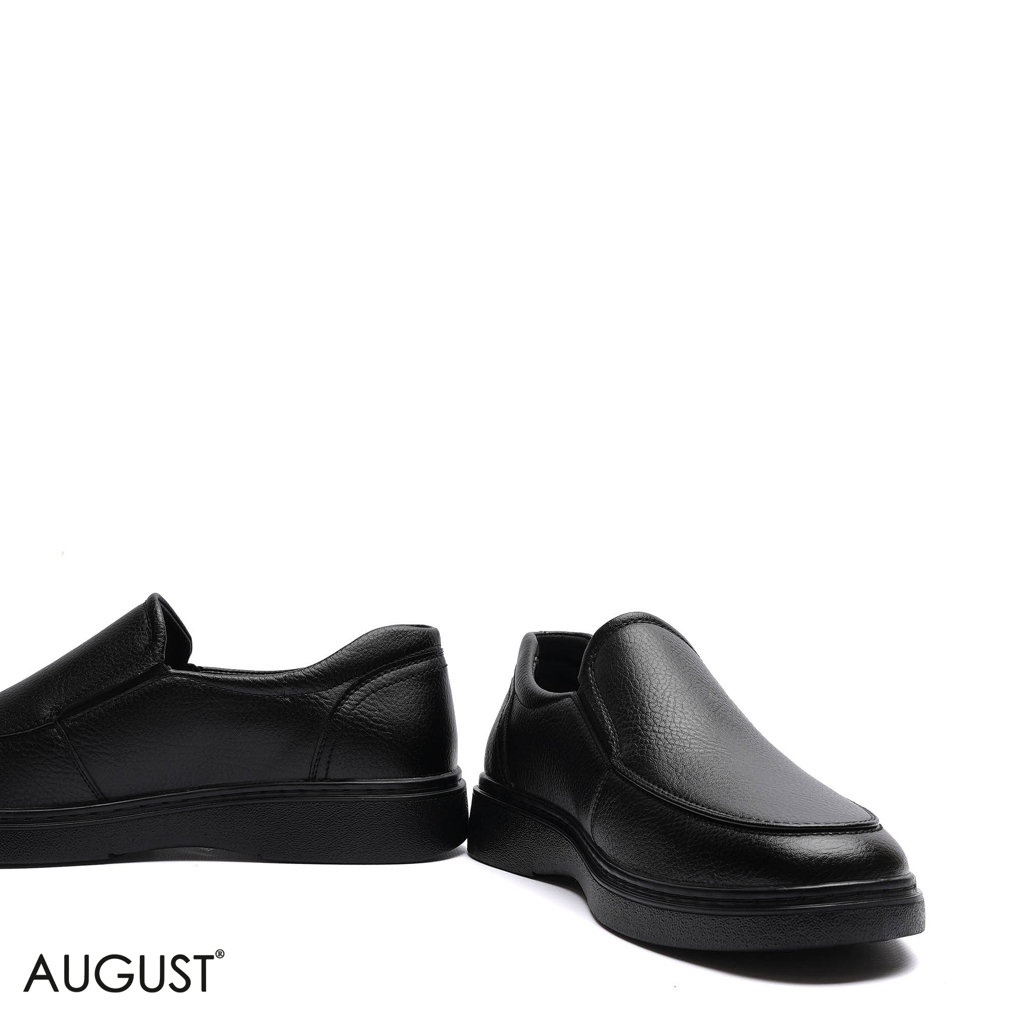 Premium Leather Comfort Slip-Ons