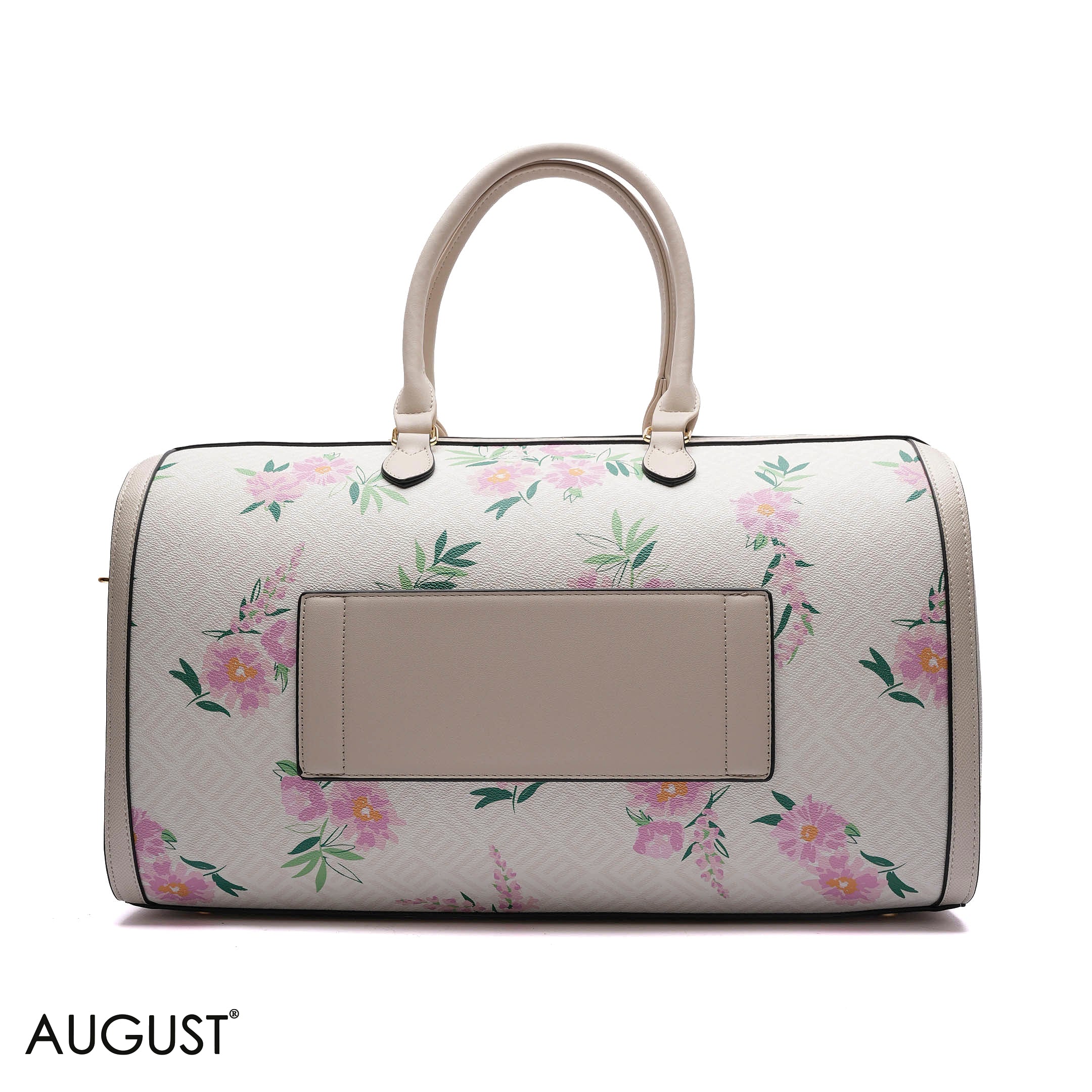 MONOGRAM BARREL BAG WITH CHARM CHAIN - LARGE