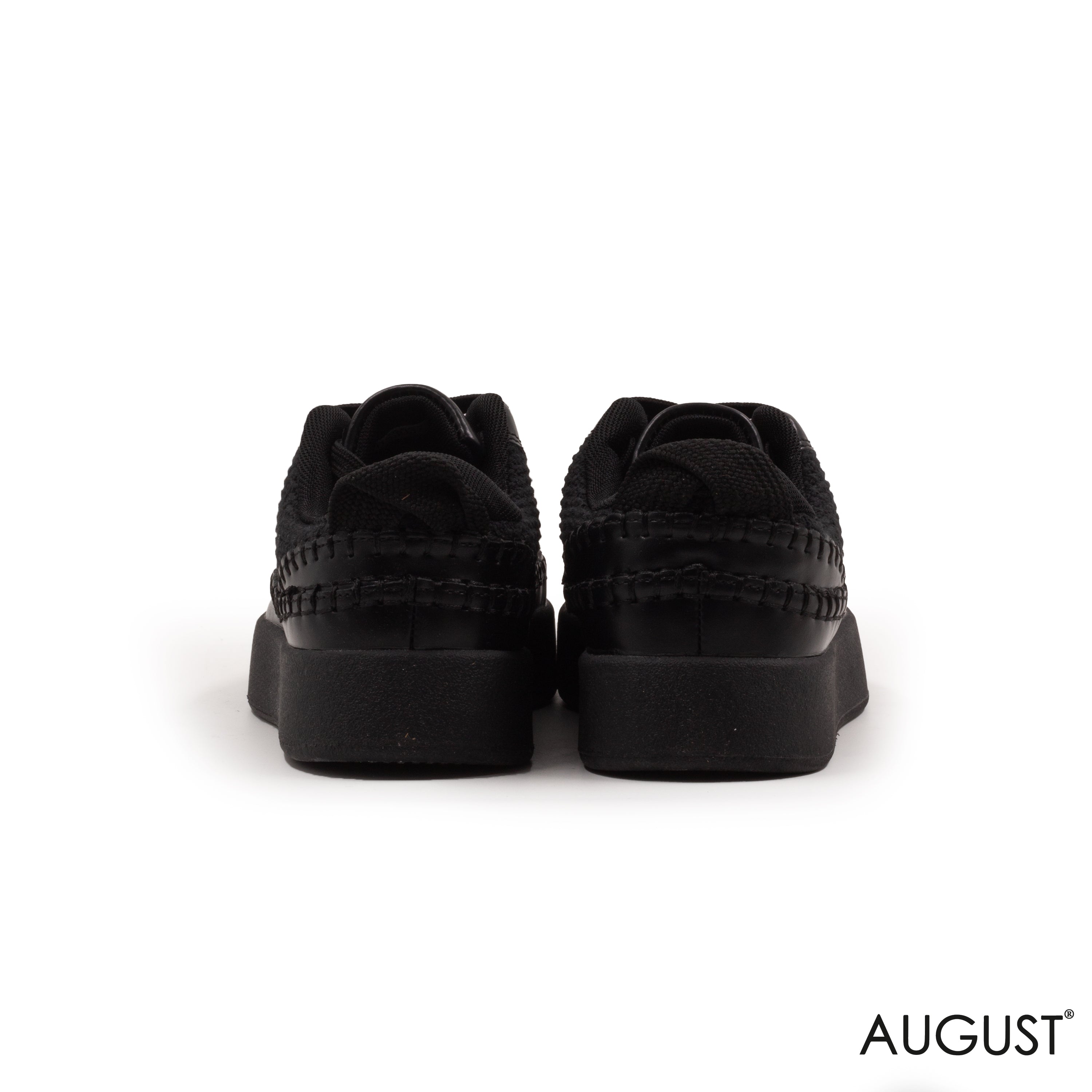 BLACK KINT SNEAKERS WITH CHUNKY SOLE