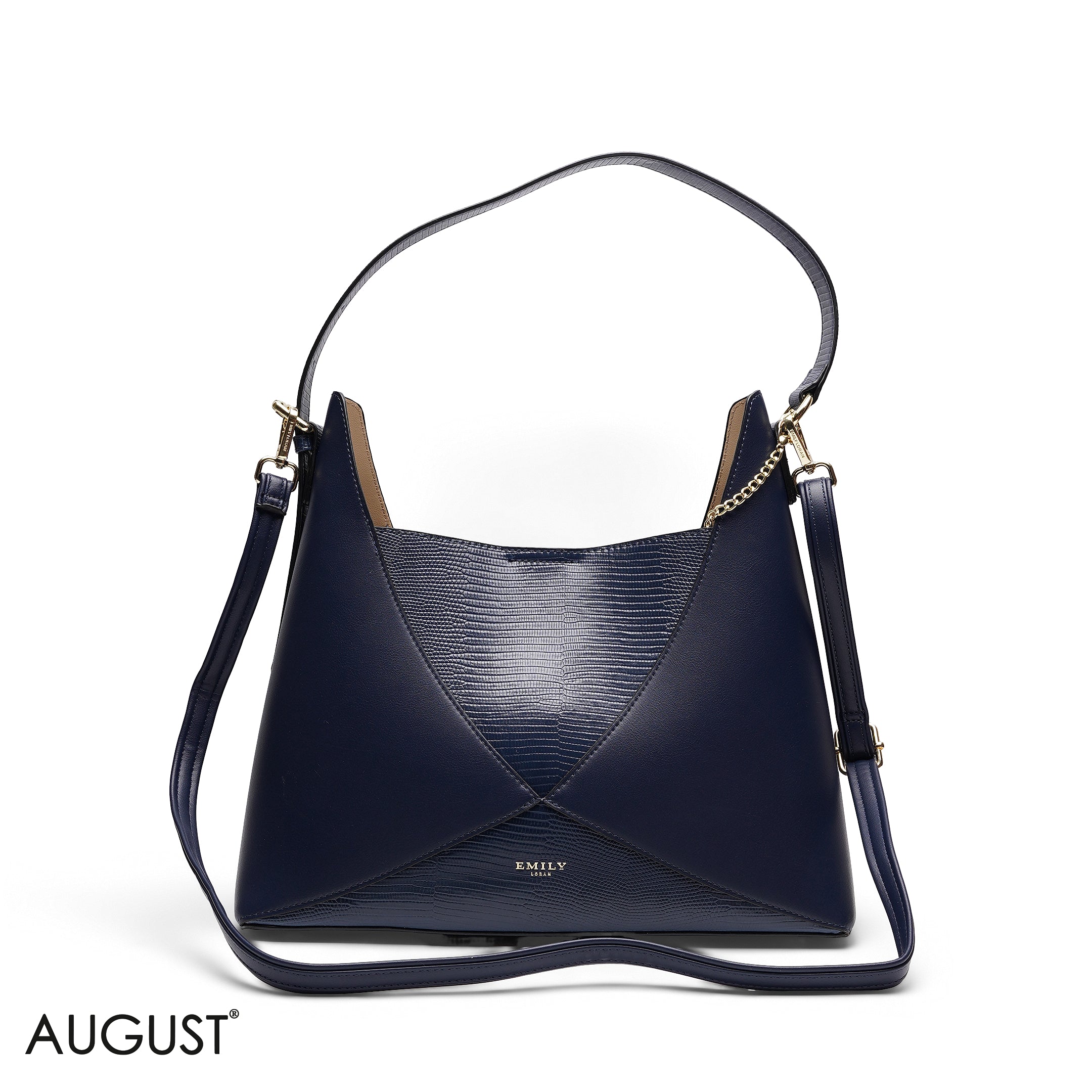 EMILY LORAN HOBO BAG WITH POUCH