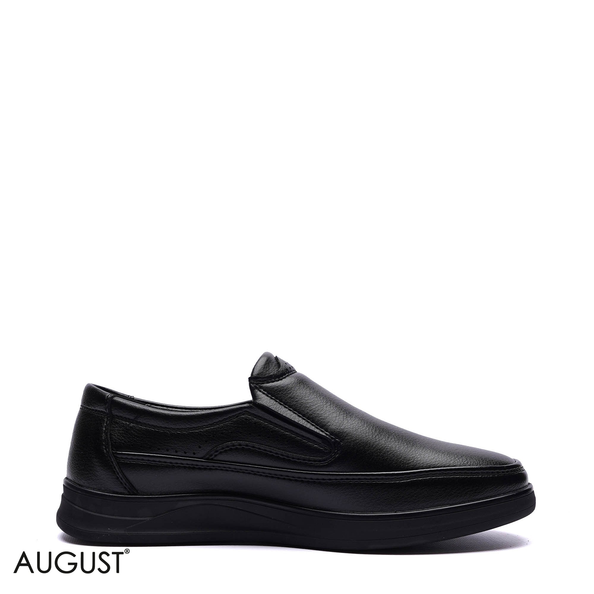 Premium Leather Comfort Slip-On Casuals