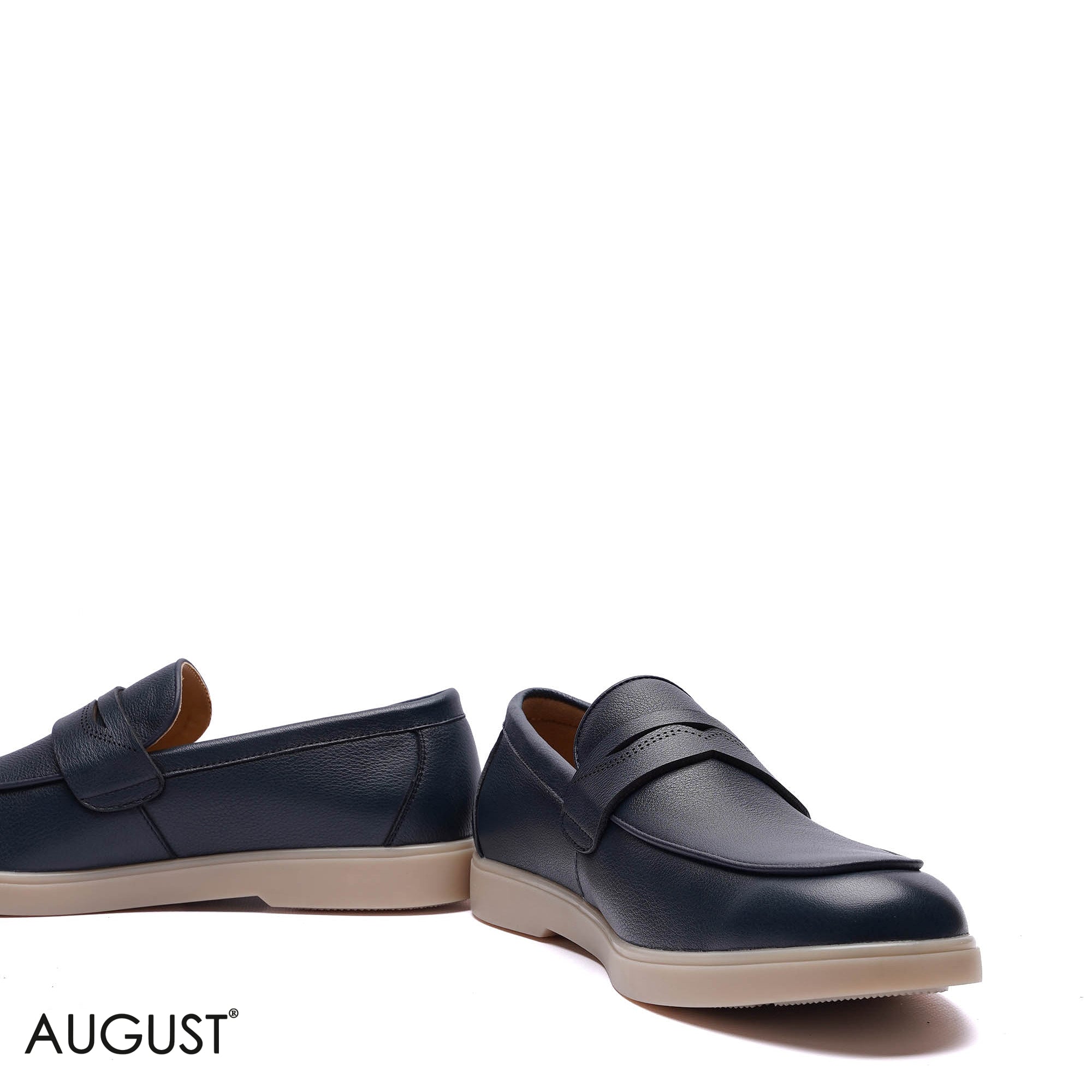 Premium Leather Penny Loafers