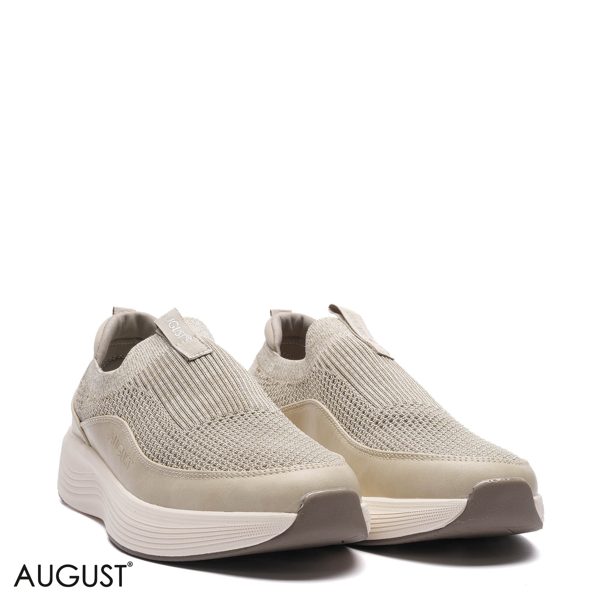 Premium Knit Sport Slip-Ons