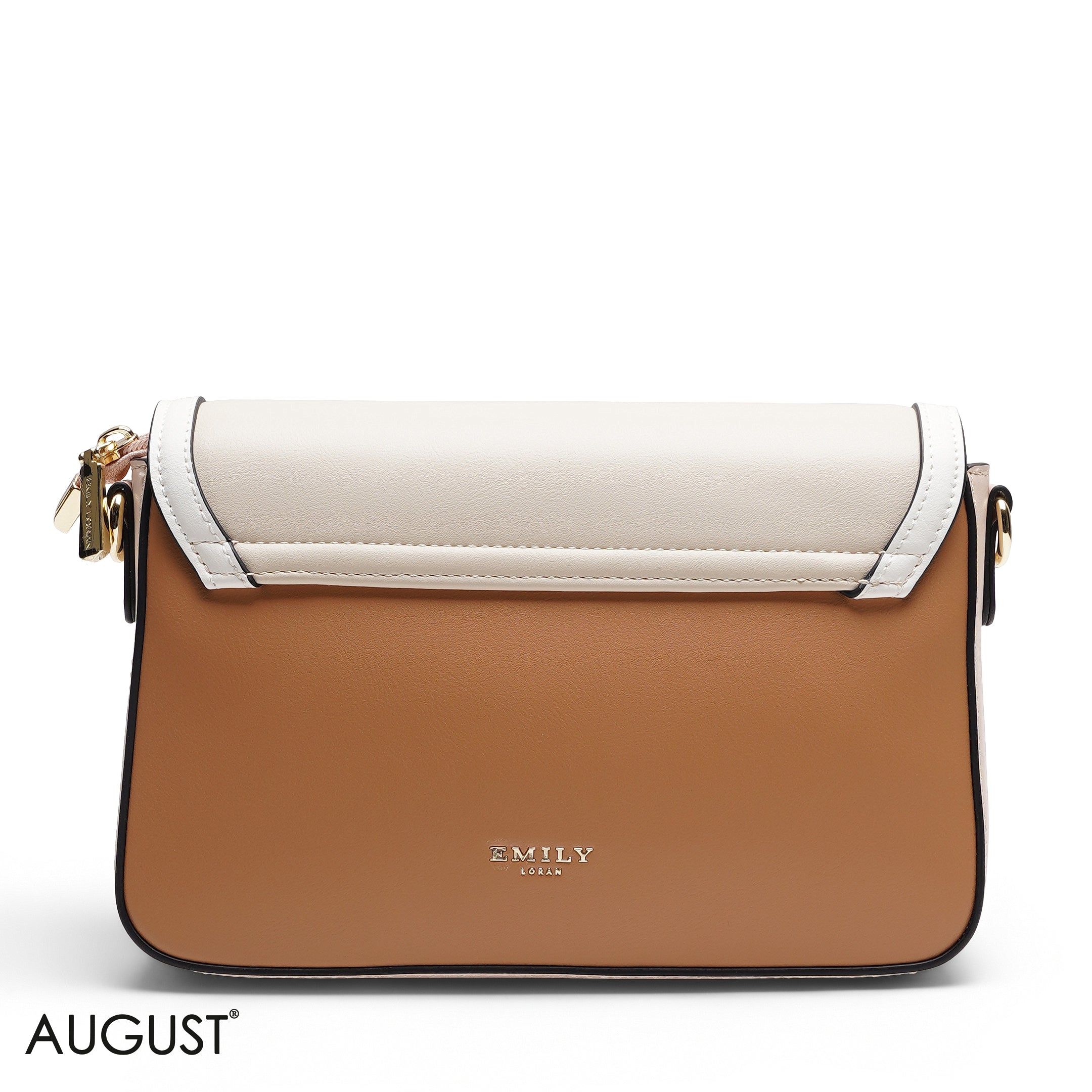 PANELLED FLAP CROSSBODY BAG