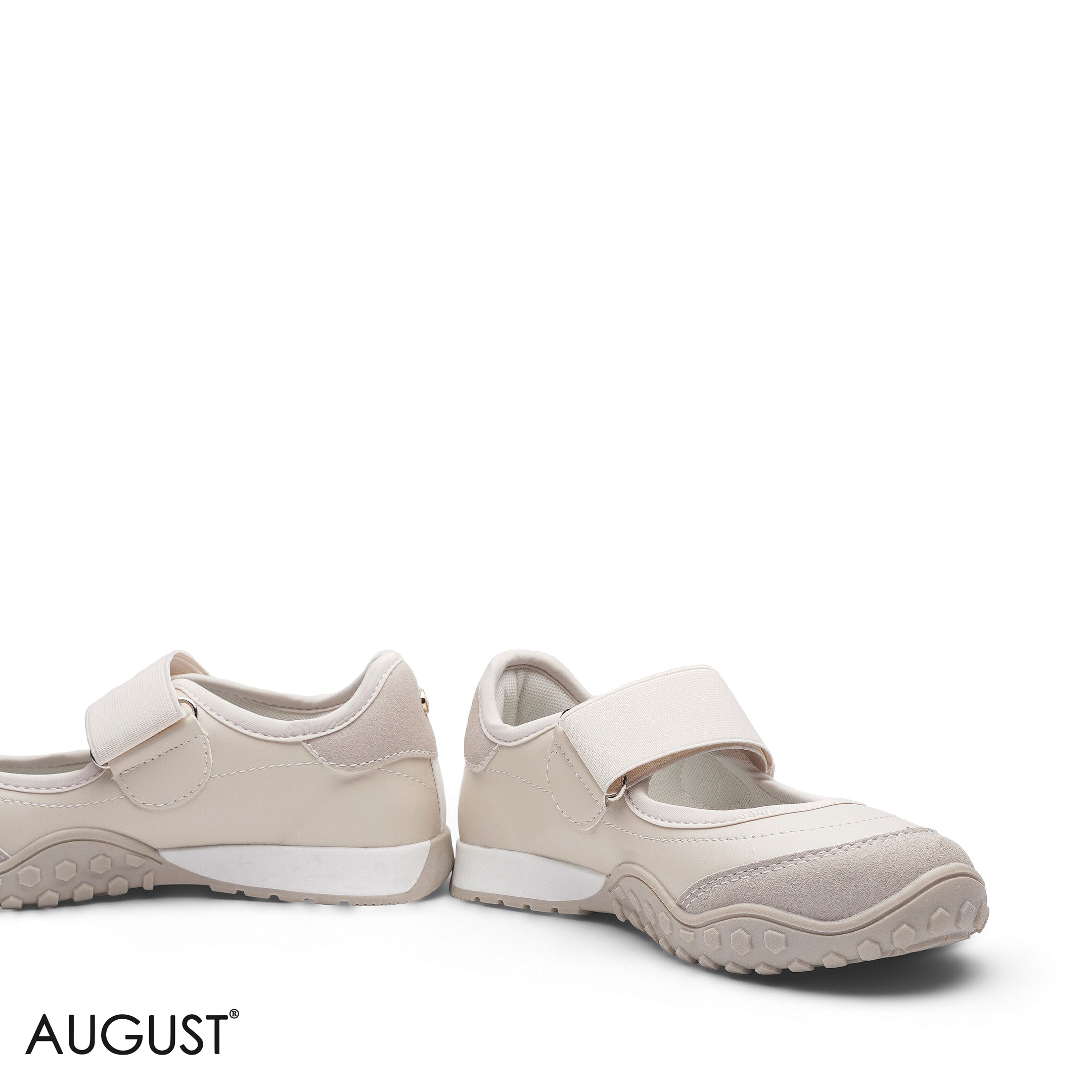 ELEGANT BEIGE CLASSIC TRAINER SNEAKER