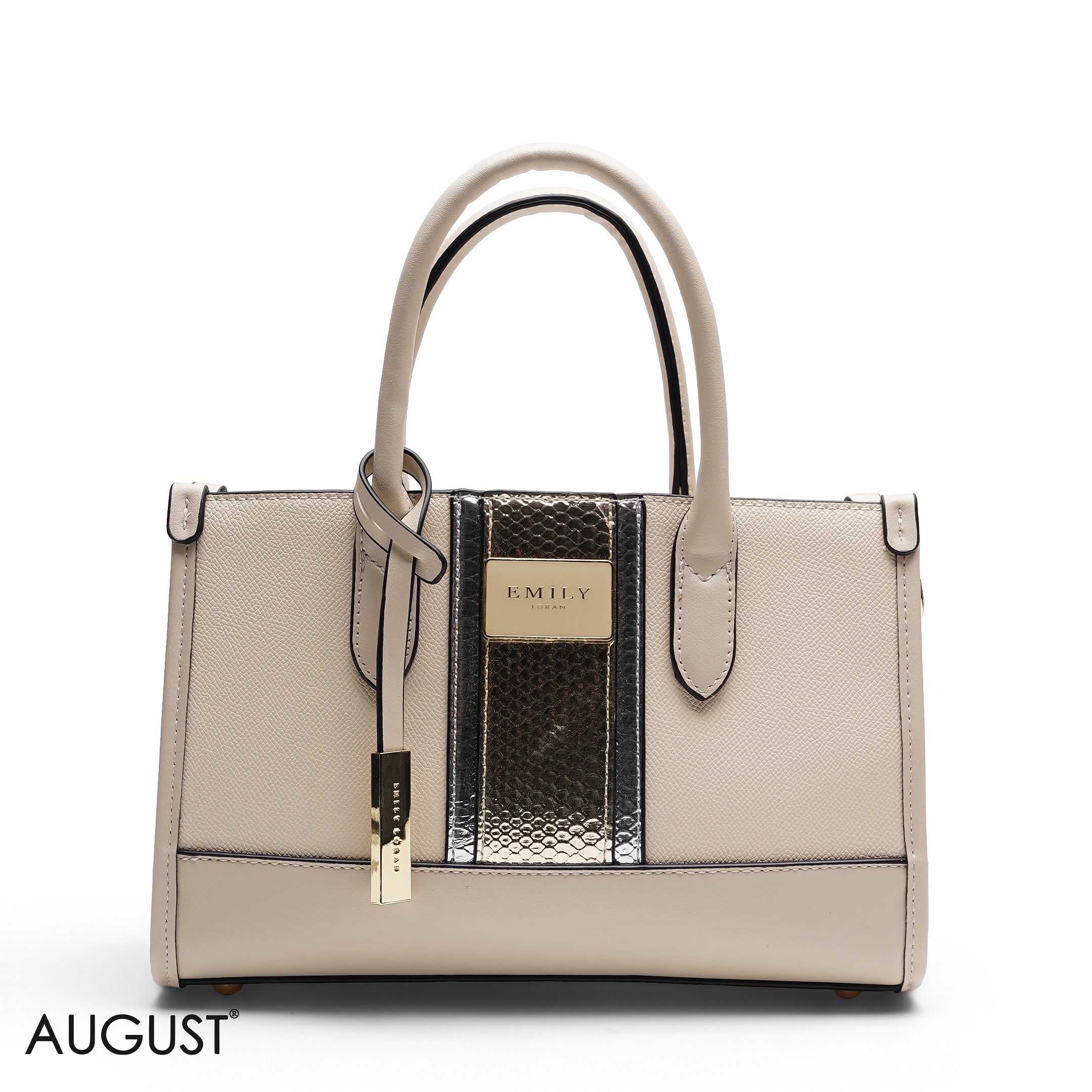 STRUCTURED TEXTURED PANEL
TOP HANDLE BAG - SMALL