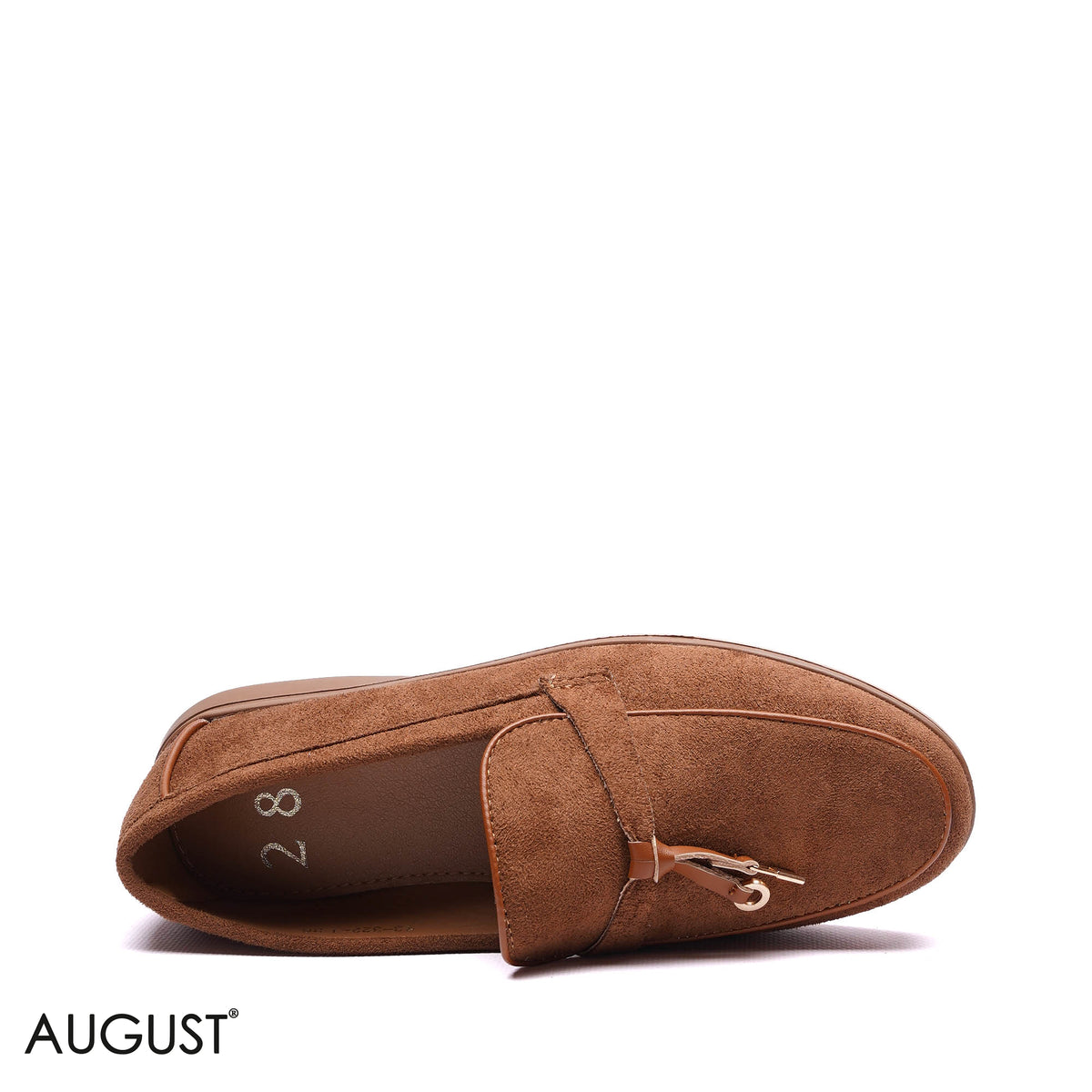 TASSELED SUEDE LOAFERS