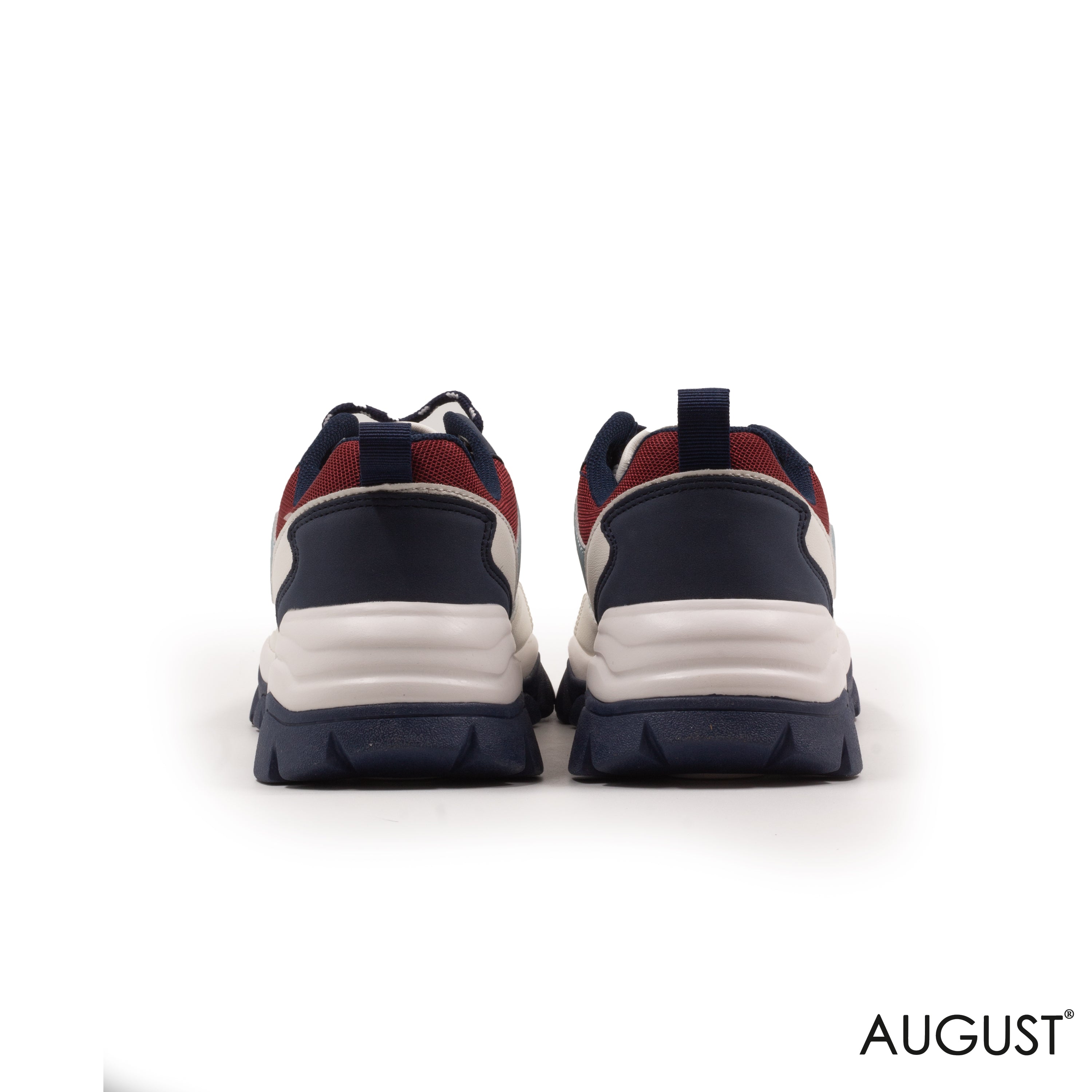 CHUNKY LEATHER SNEAKERS WITH SPECIAL DESIGN