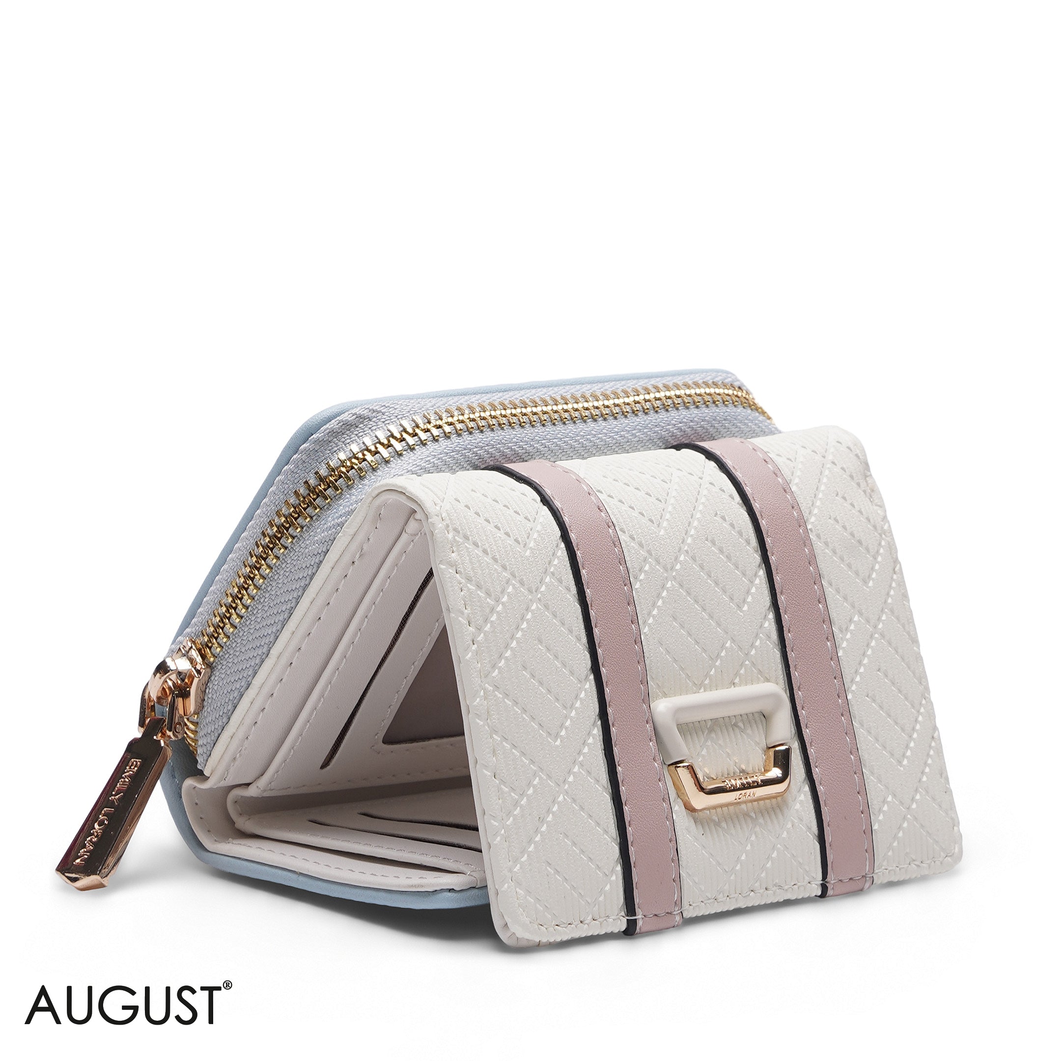 MULTI COLOR ZIP-AROUND WALLET