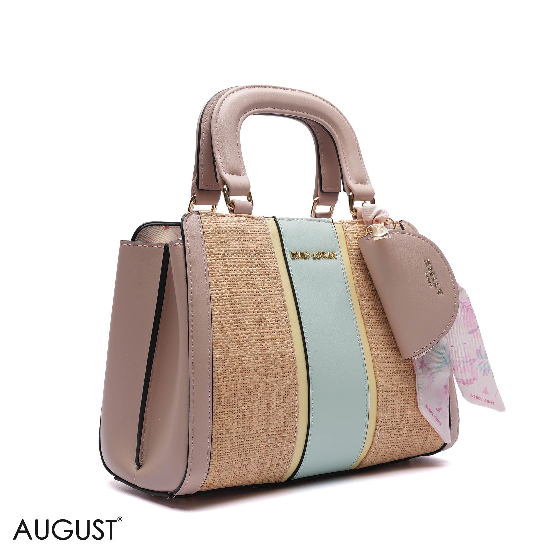 TOP-HANDLE BAG WITH COIN PURSE