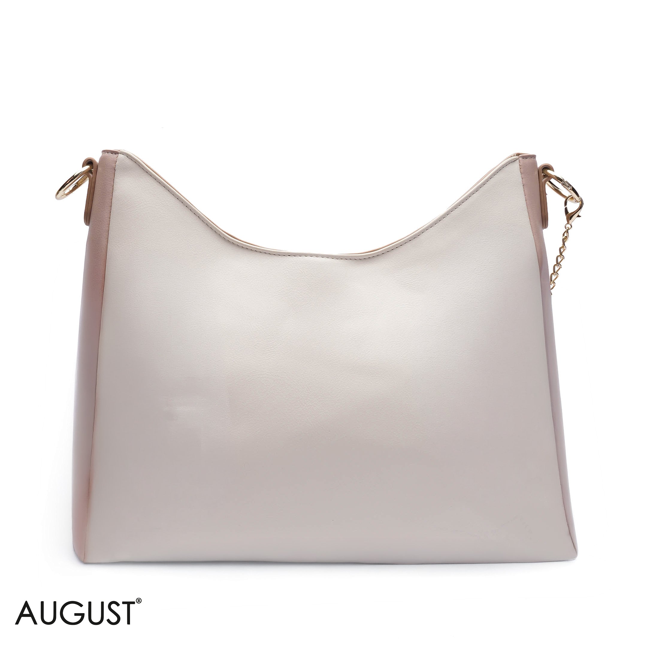 EMBOSSED ROSE SHOULDER BAG SET