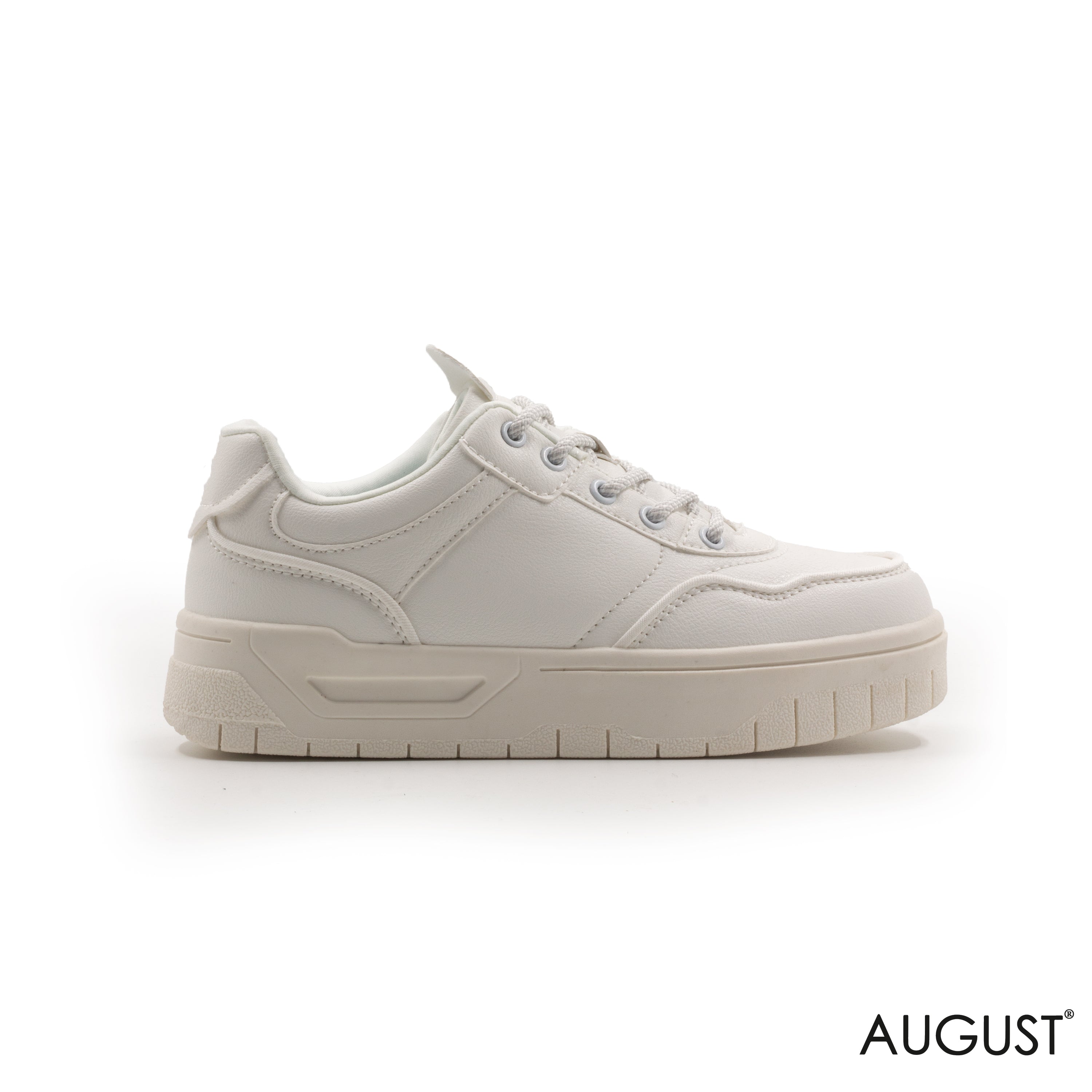 LEATHER SHOES RUBBER SOLE ,FABRIC LACES