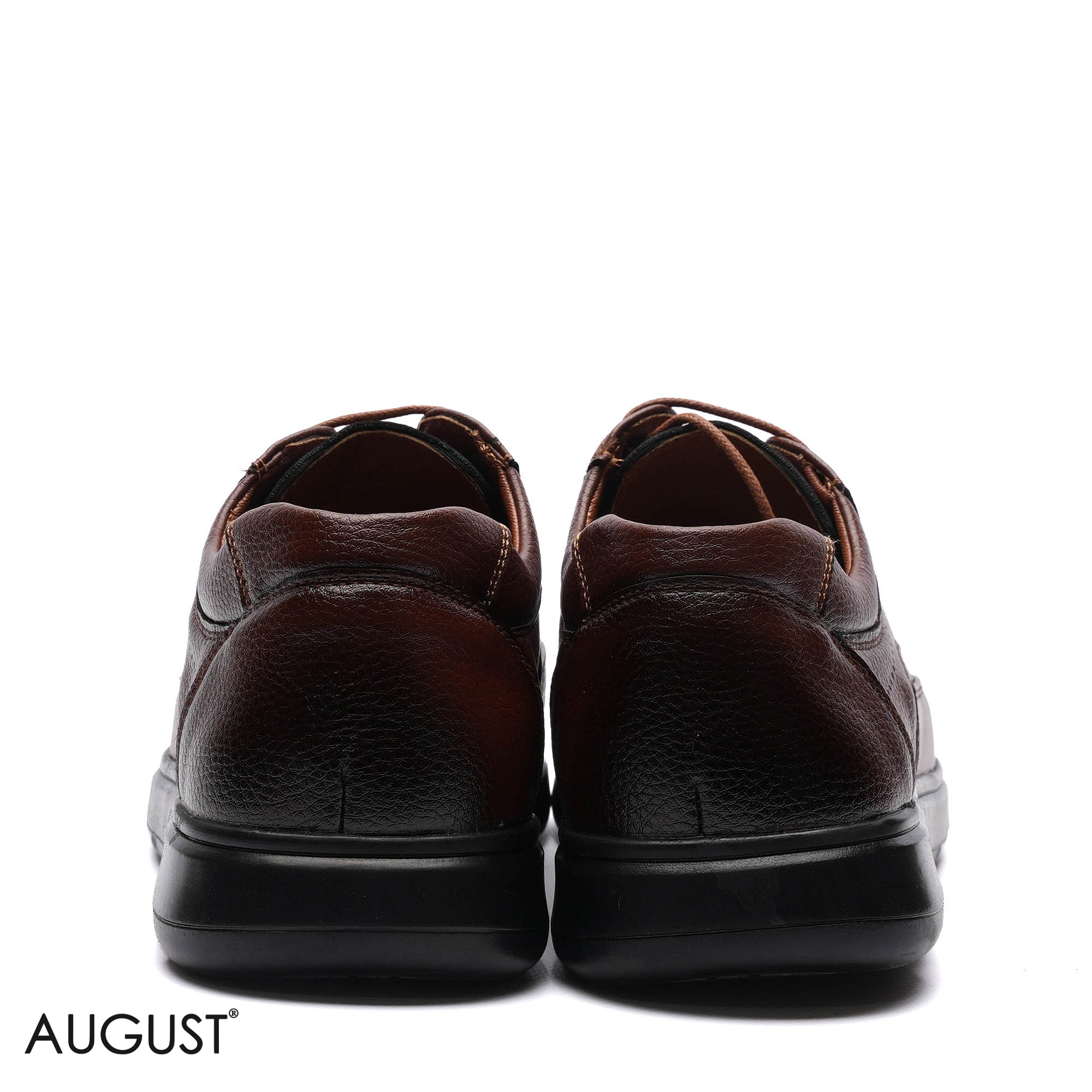 Premium Leather Smart Lace-Up Shoes