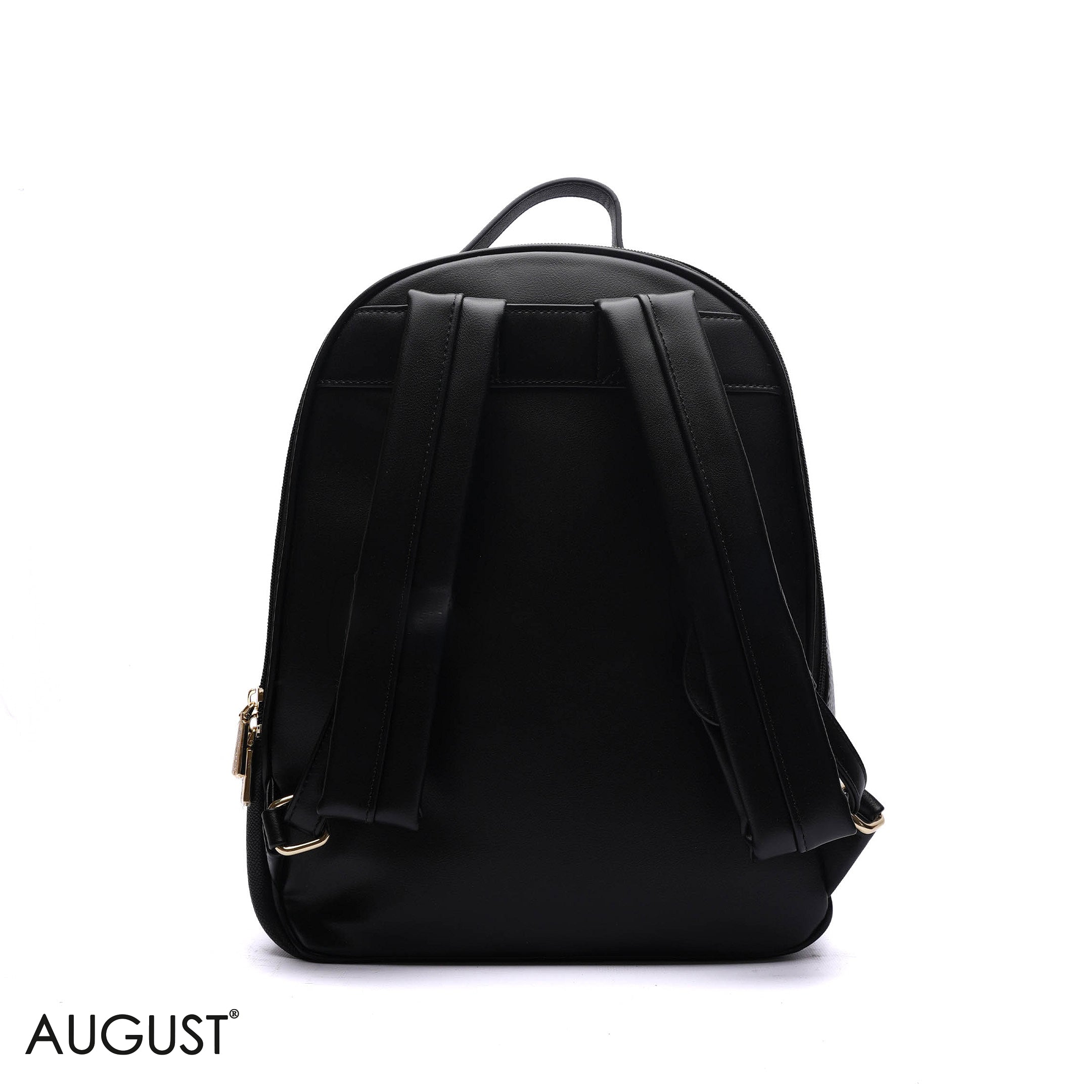 EMBOSSED FLORAL BACKPACK WITH FRONT FLAP POCKET
