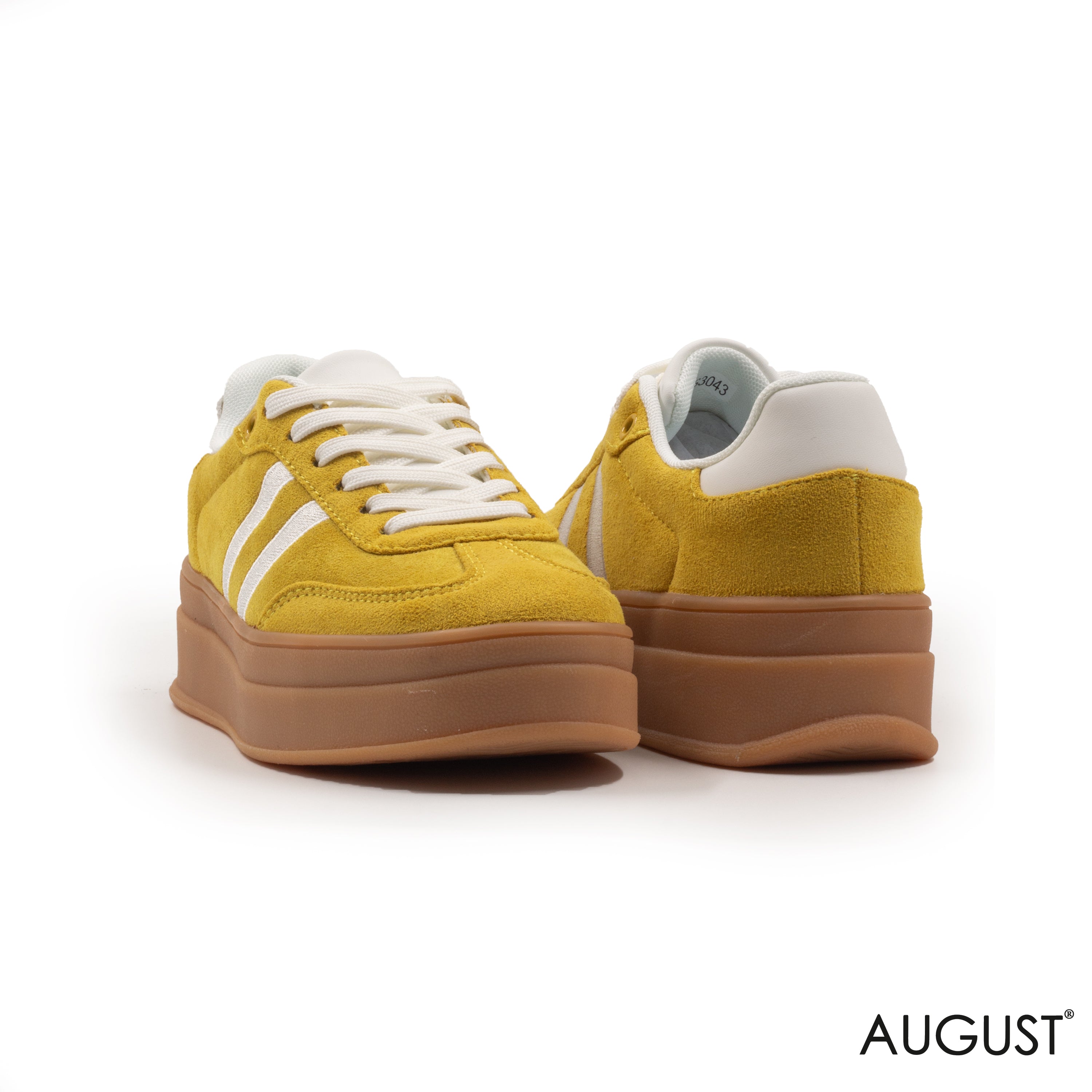 MODREN SUEDE SPORTY STRIPE, PLATFORM SNEAKERS