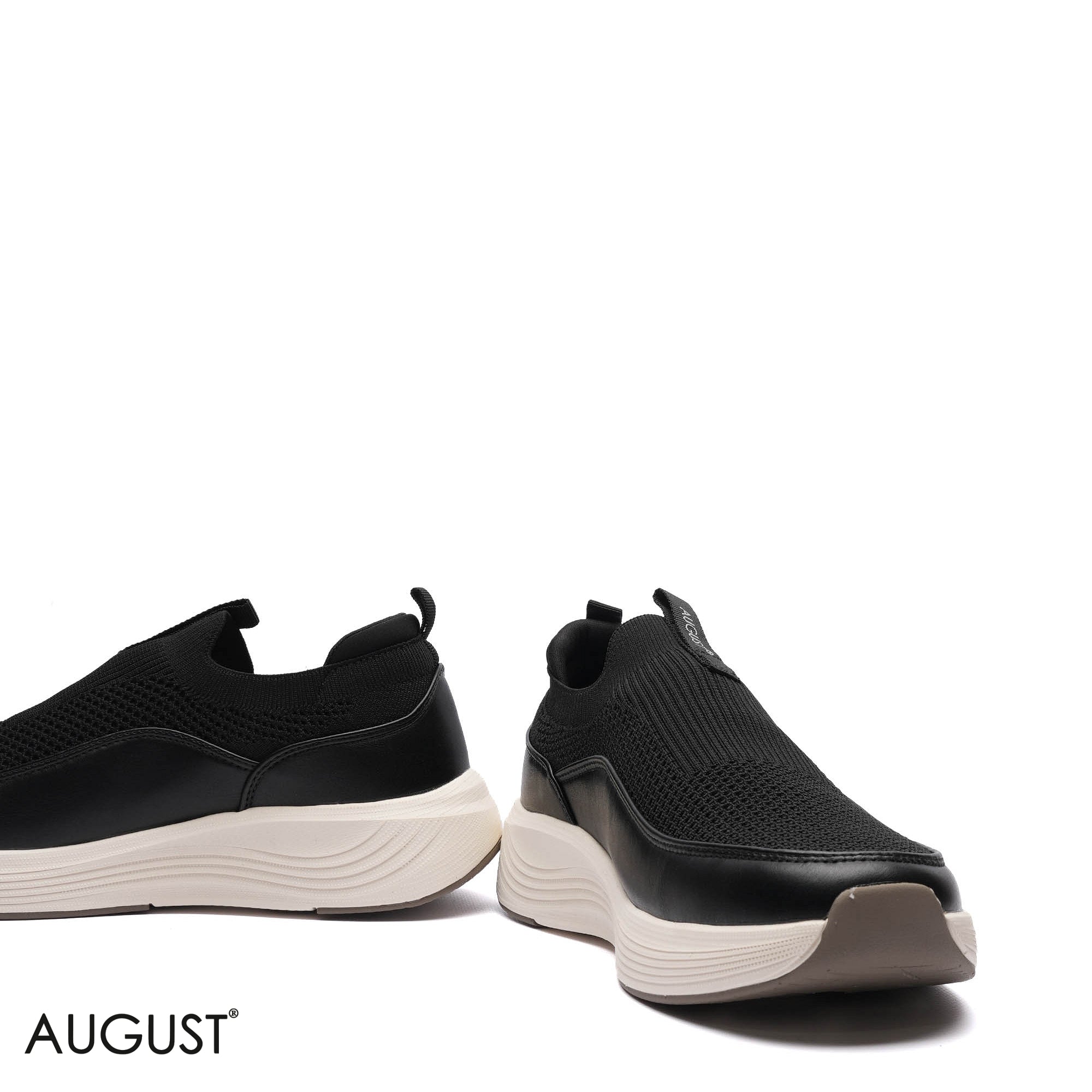 Premium Knit Sport Slip-Ons