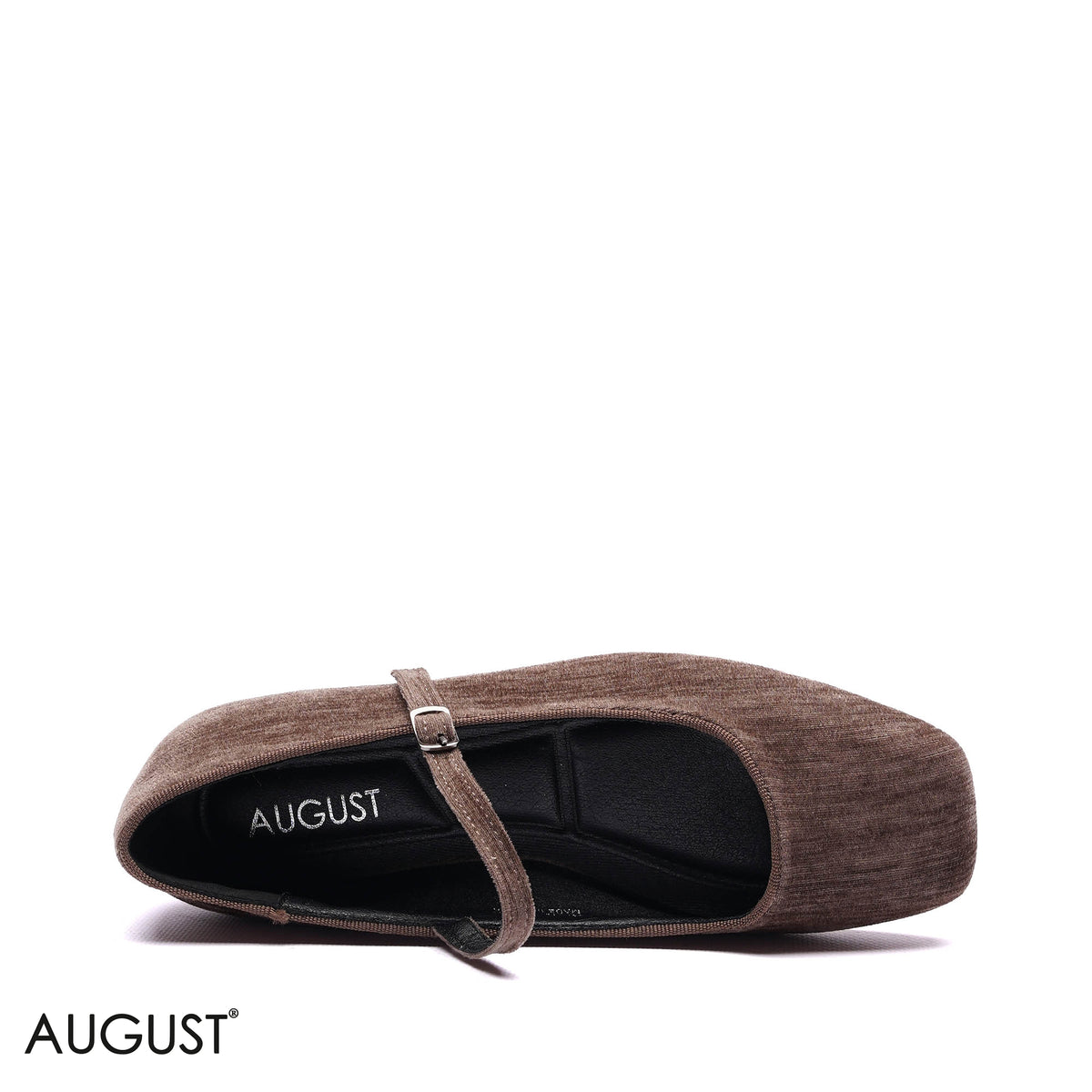 VELVET MARY JANE BALLET FLATS
