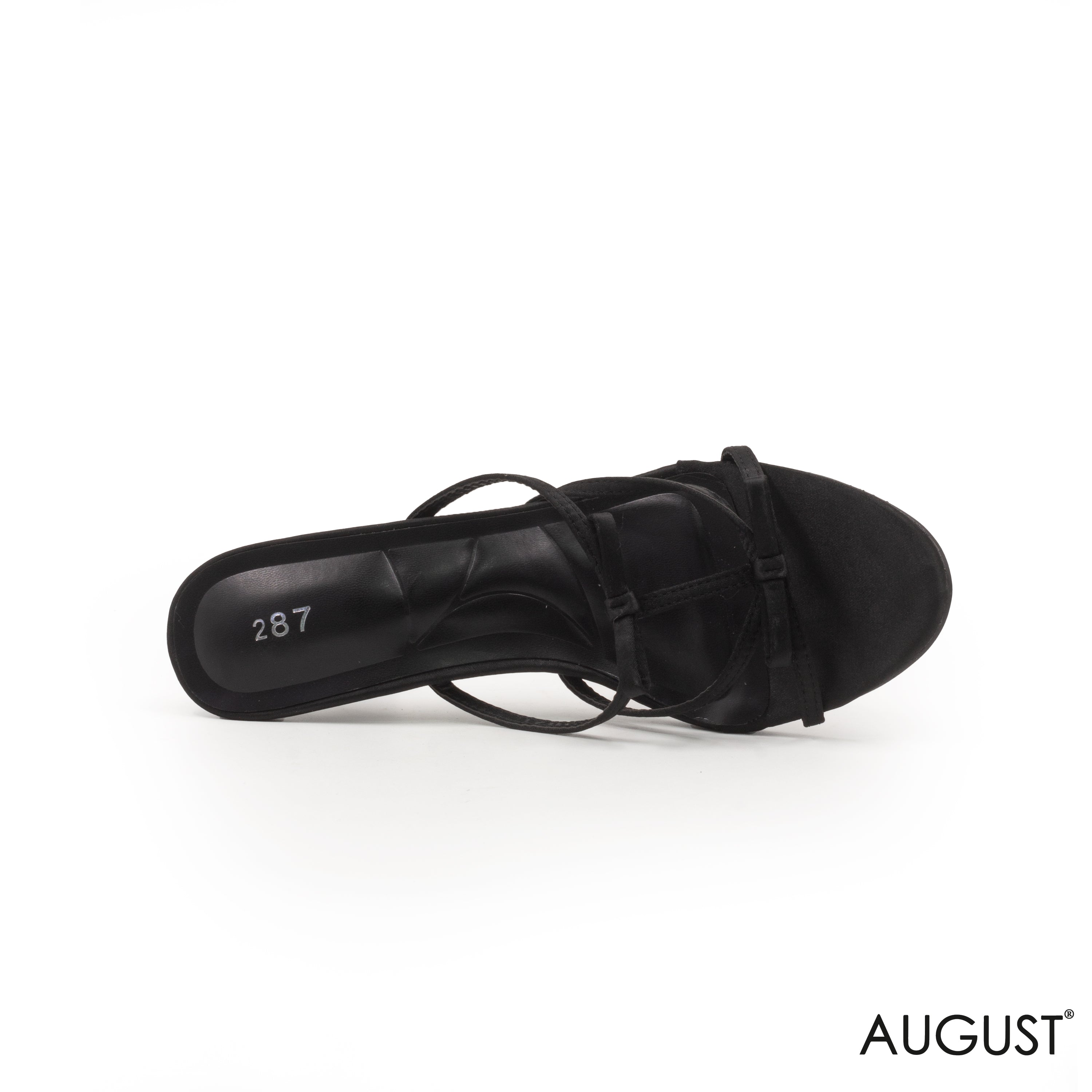 SATIN STRAPPY SABO WITH DETAILS BOWS