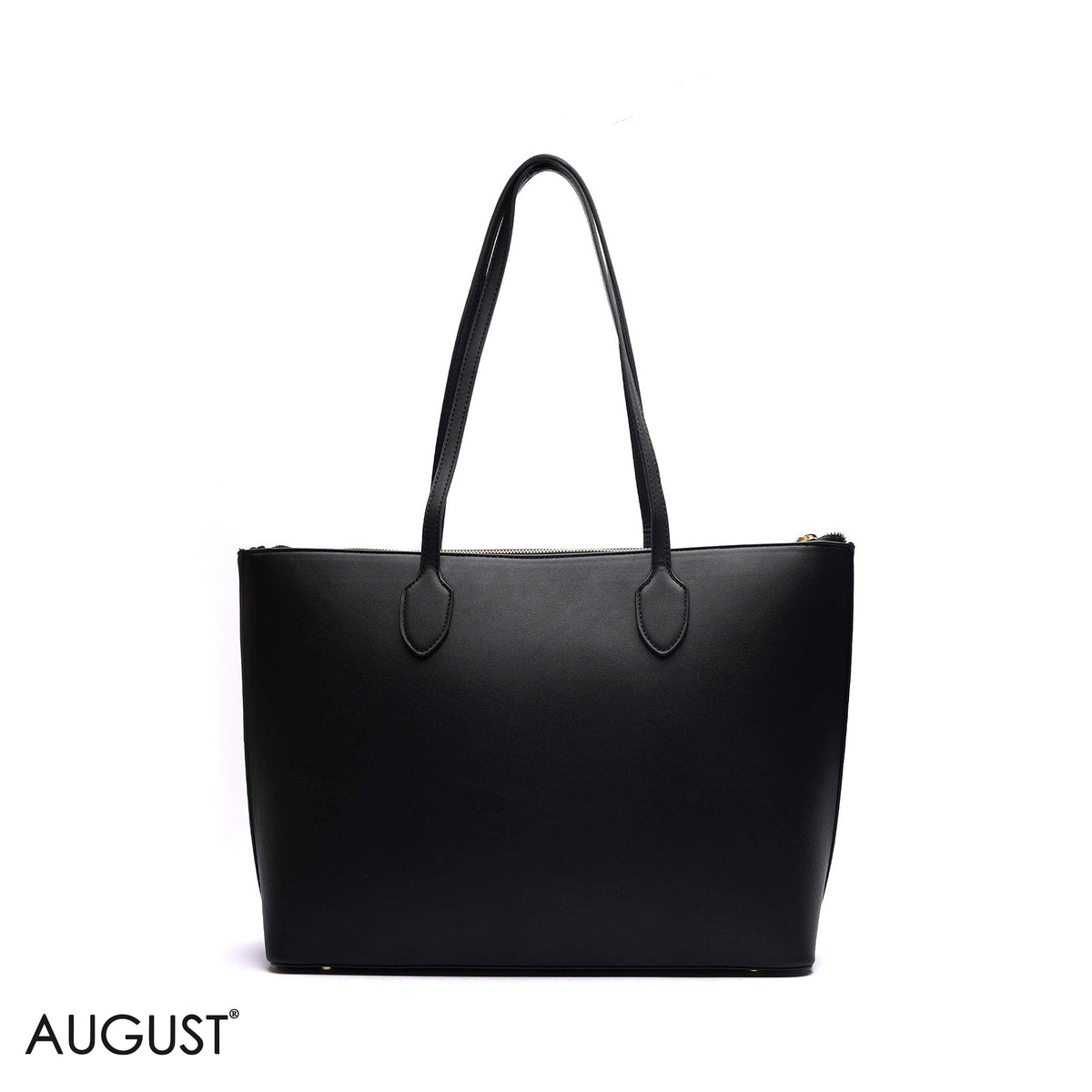 FLORAL PRINT MONOGRAM TOTE BAG WITH MINI POUCH