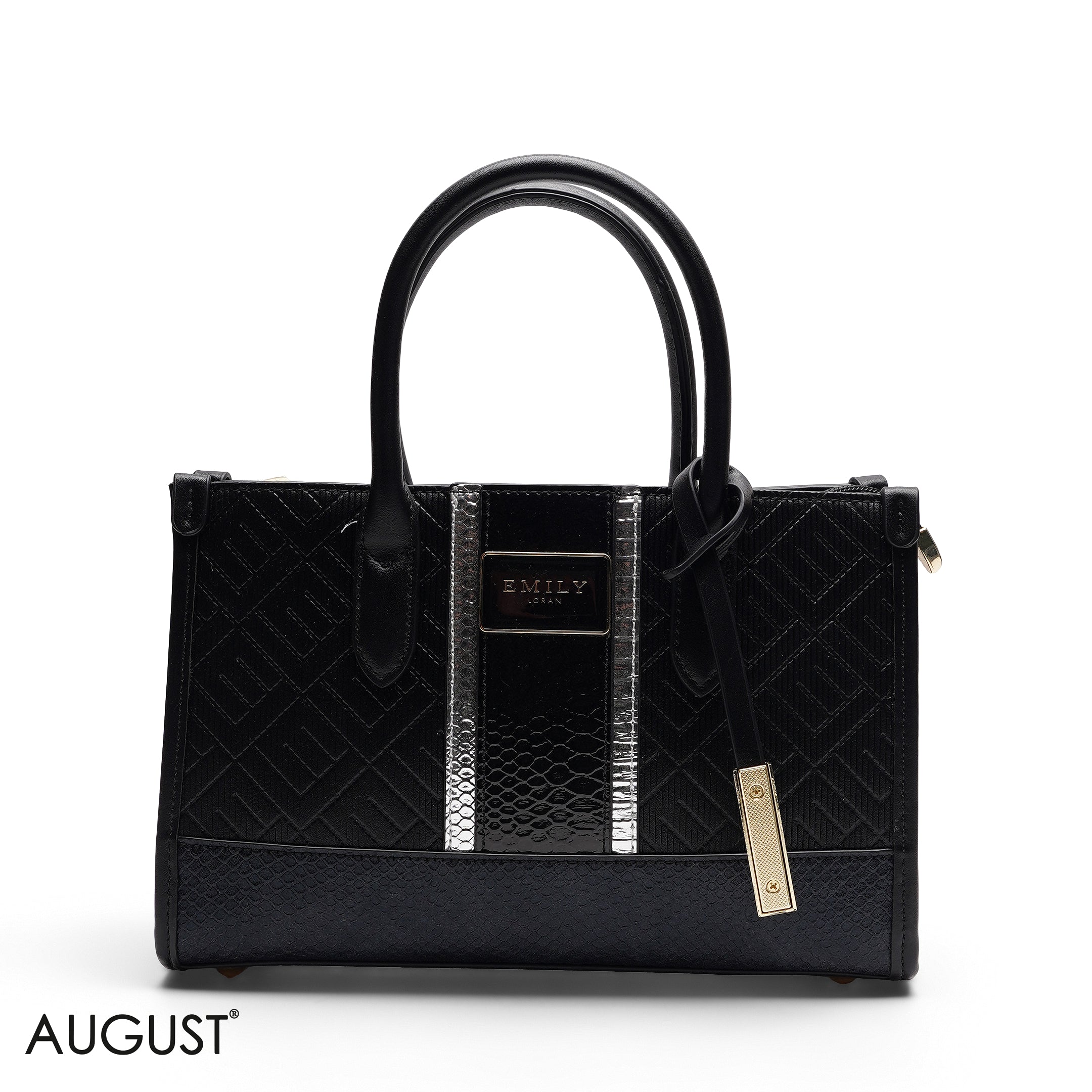 STRUCTURED TEXTURED PANEL
TOP HANDLE BAG - SMALL