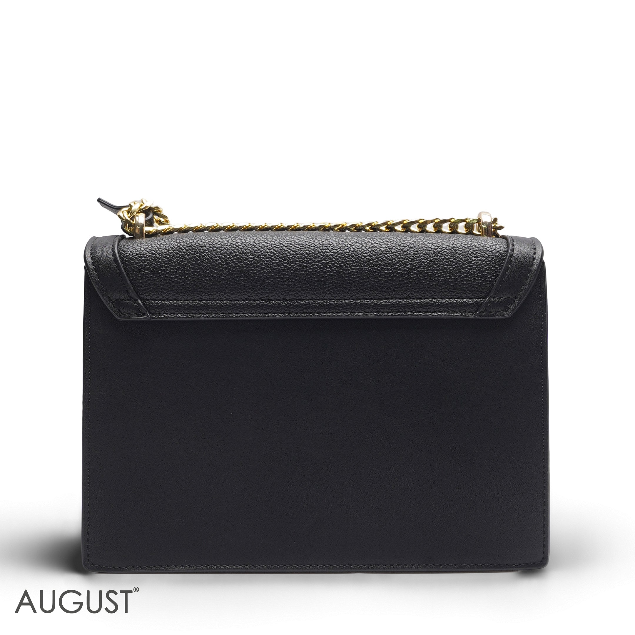 EMILY 3D FLORAL APPLIQUÉ CROSSBODY BAG - SOLID BLACK