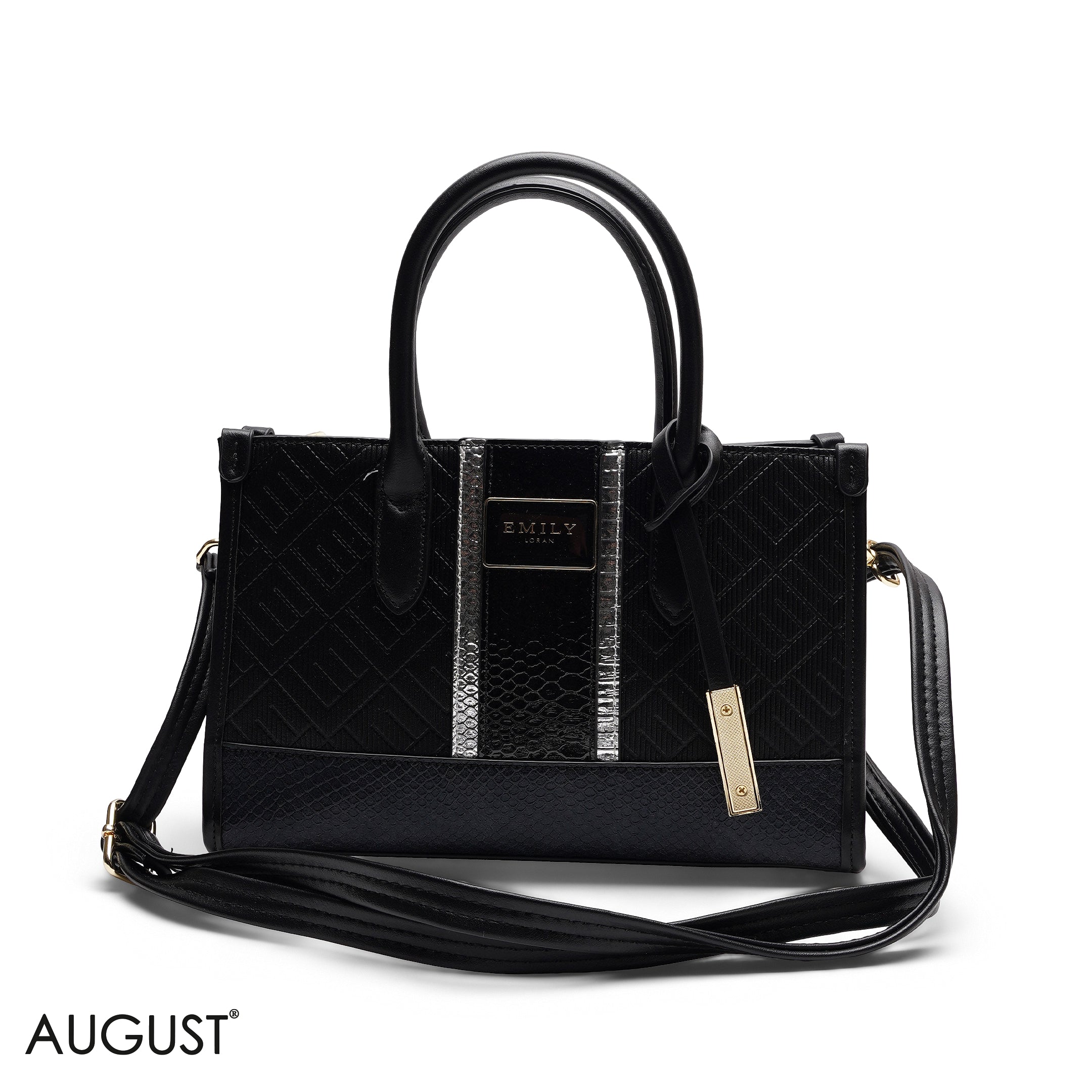 STRUCTURED TEXTURED PANEL
TOP HANDLE BAG - SMALL