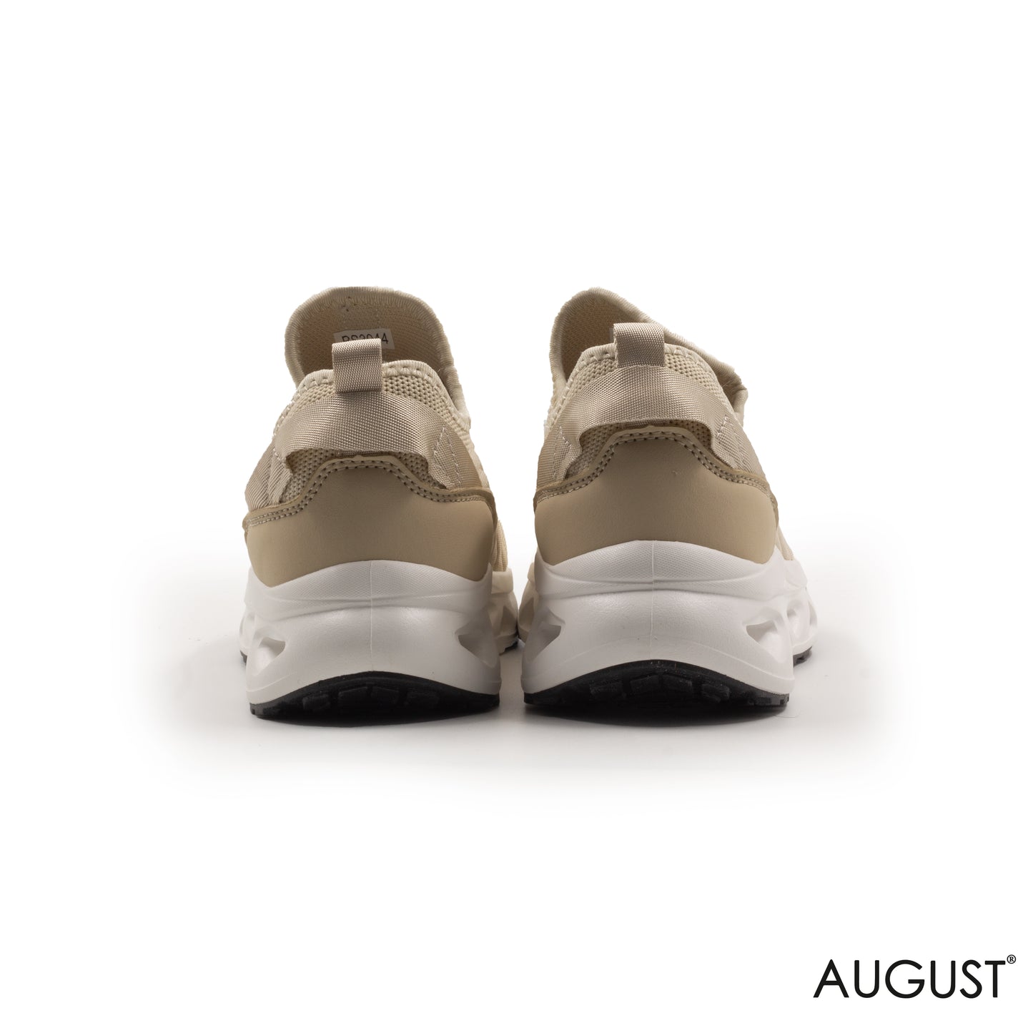 KNIT UPPER SNEAKERS CUSHIONED MIDSOLE, RUBBER OUTSOLE