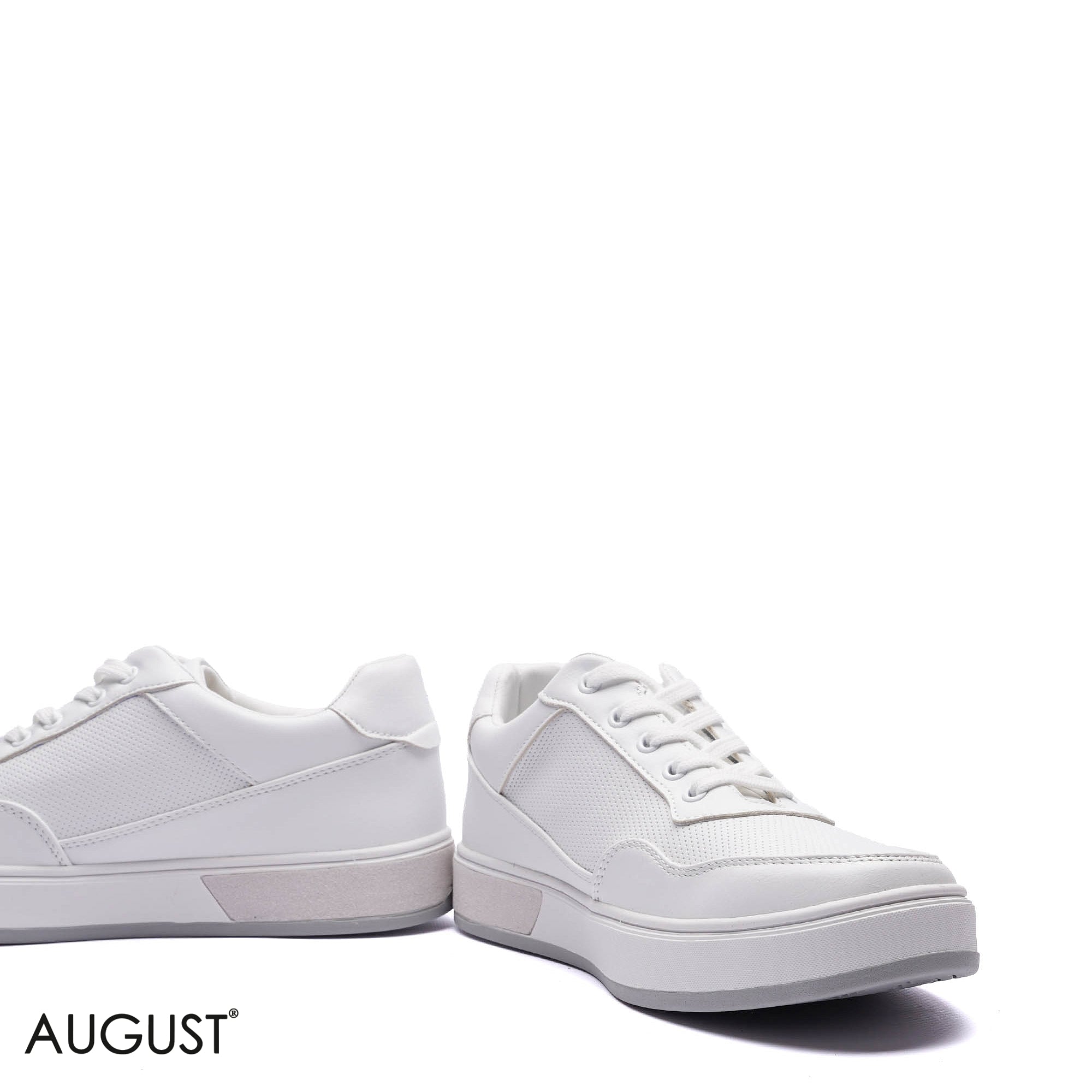 Premium Leather & Suede Mixed Sneakers