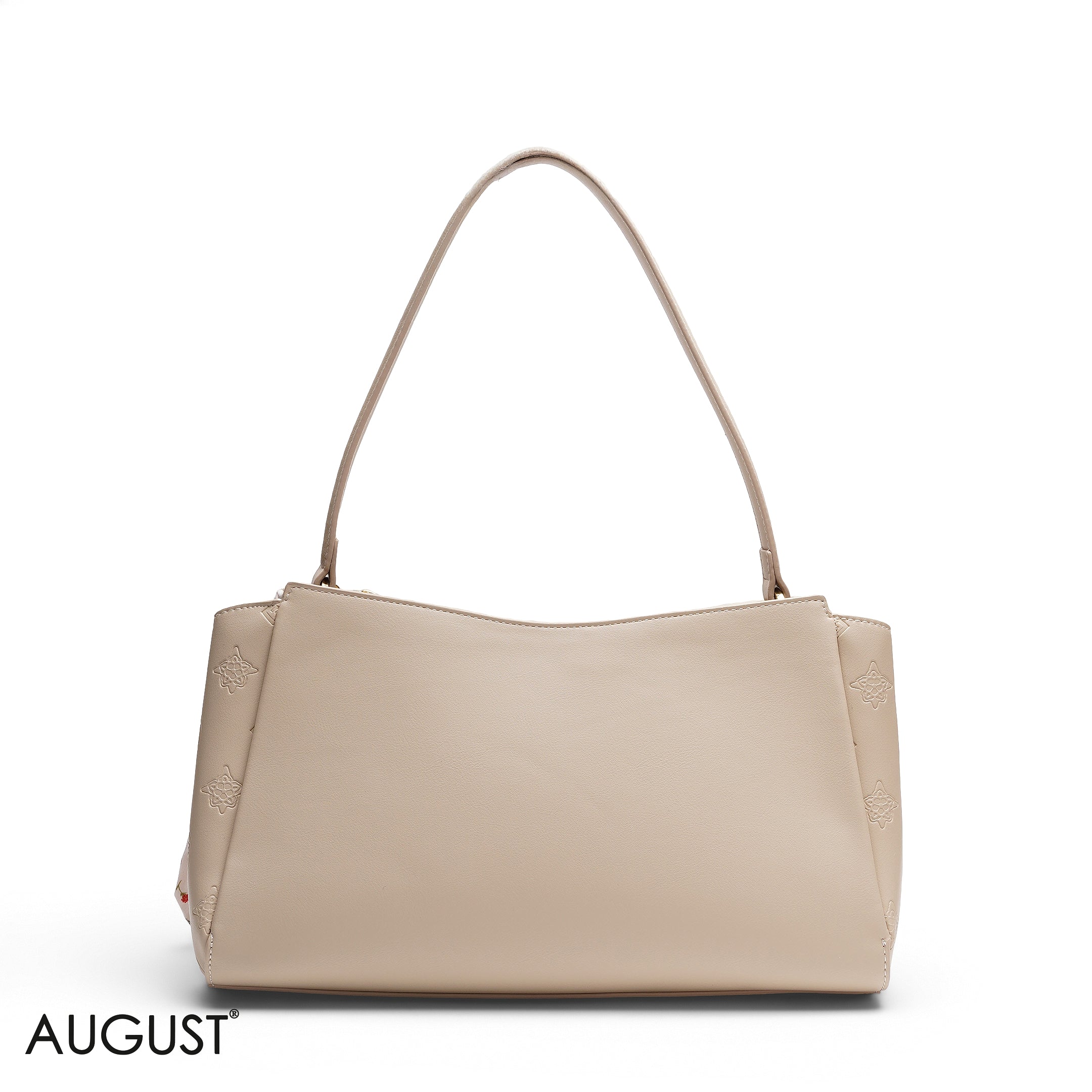 SHOULDER BAG WITH SCARF AND COIN PURSE