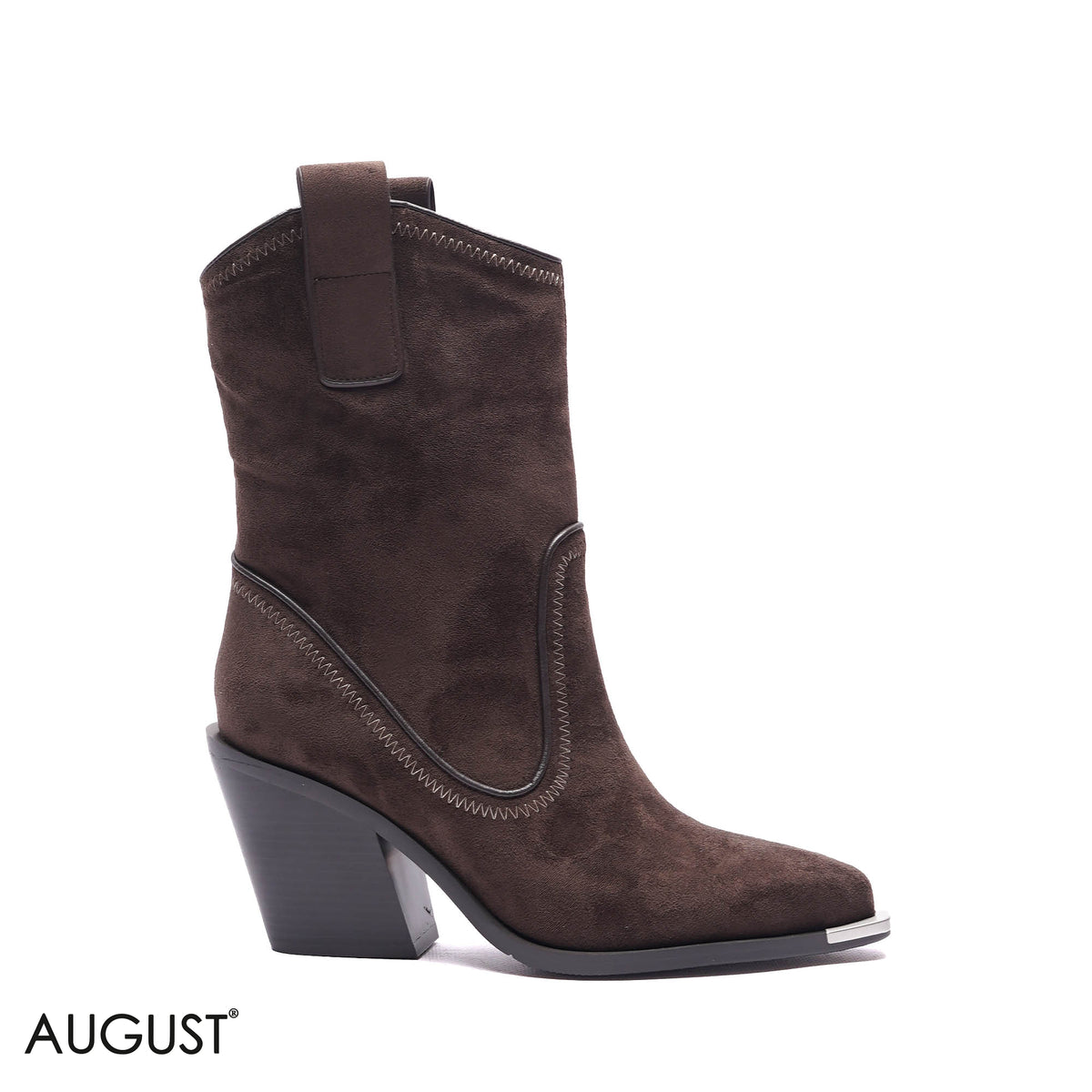 WESTERN SUEDE COWBOY BOOTS