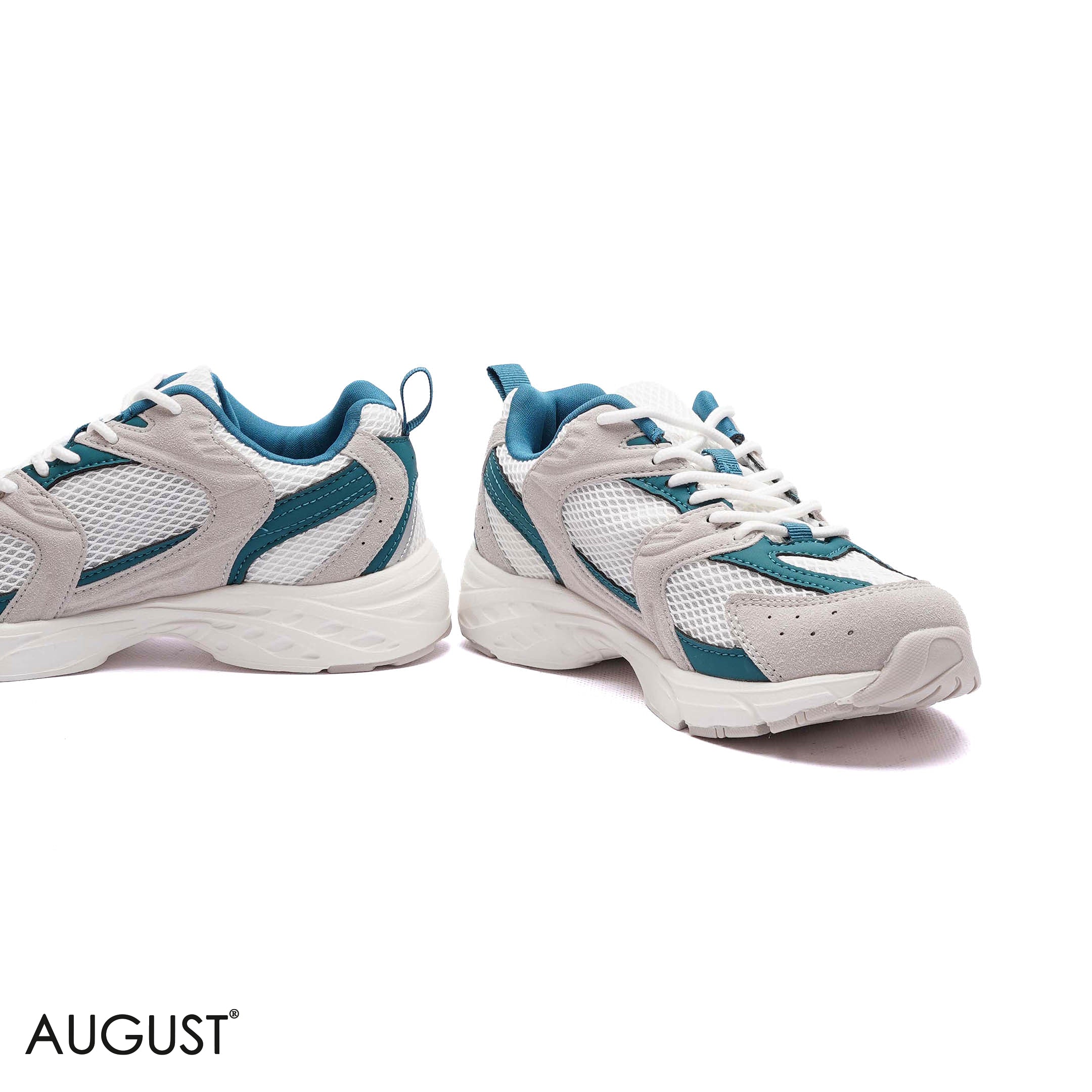 PANELLED MESH RUNNING SNEAKERS