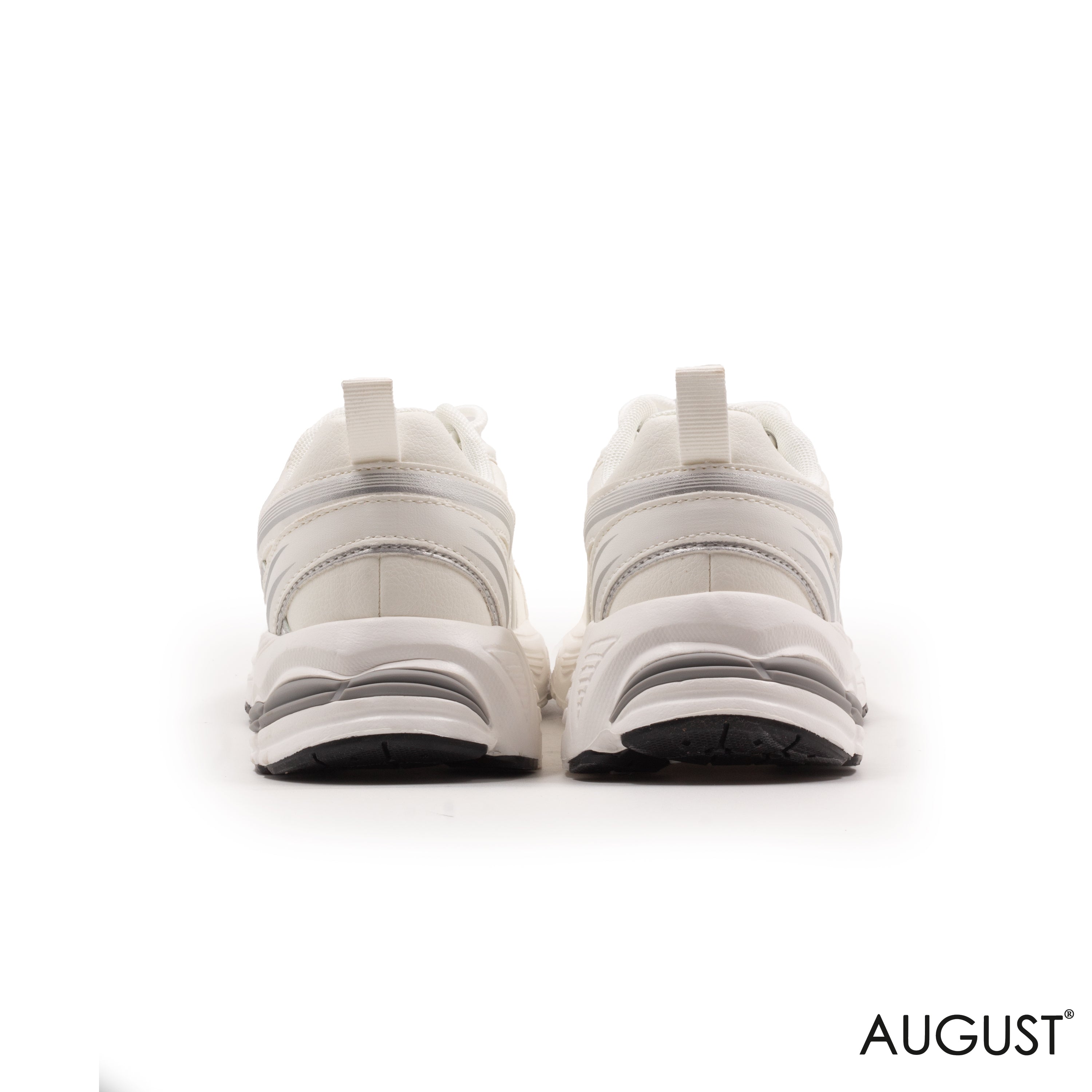 MIXED- COLOR LEATHER SNEAKERS WITH RUBBER SOLE