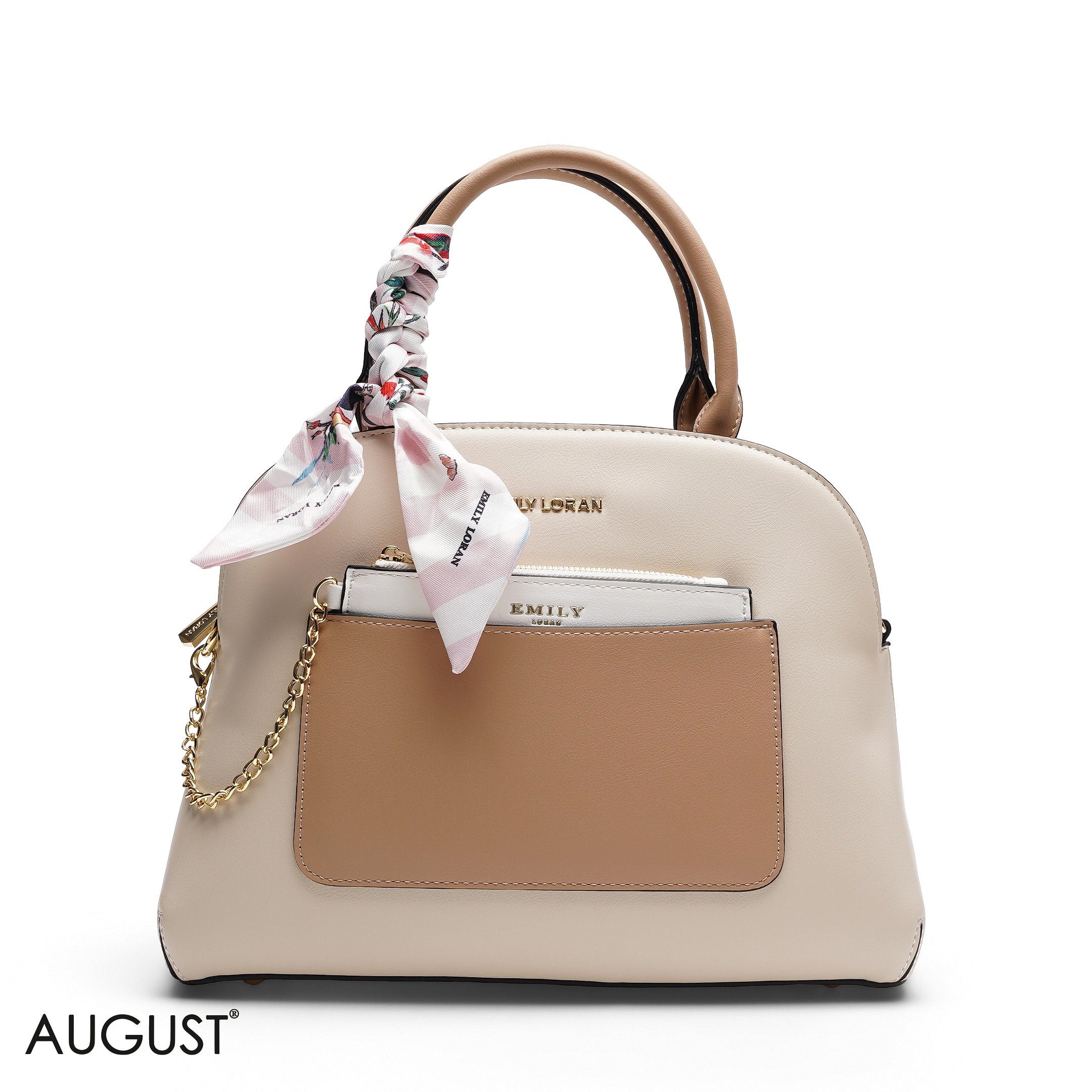 DOME TOP-HANDLE WITH A POUCH BAG