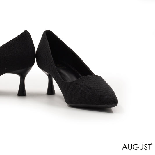 LOW-HEEL LEATHER SHOES