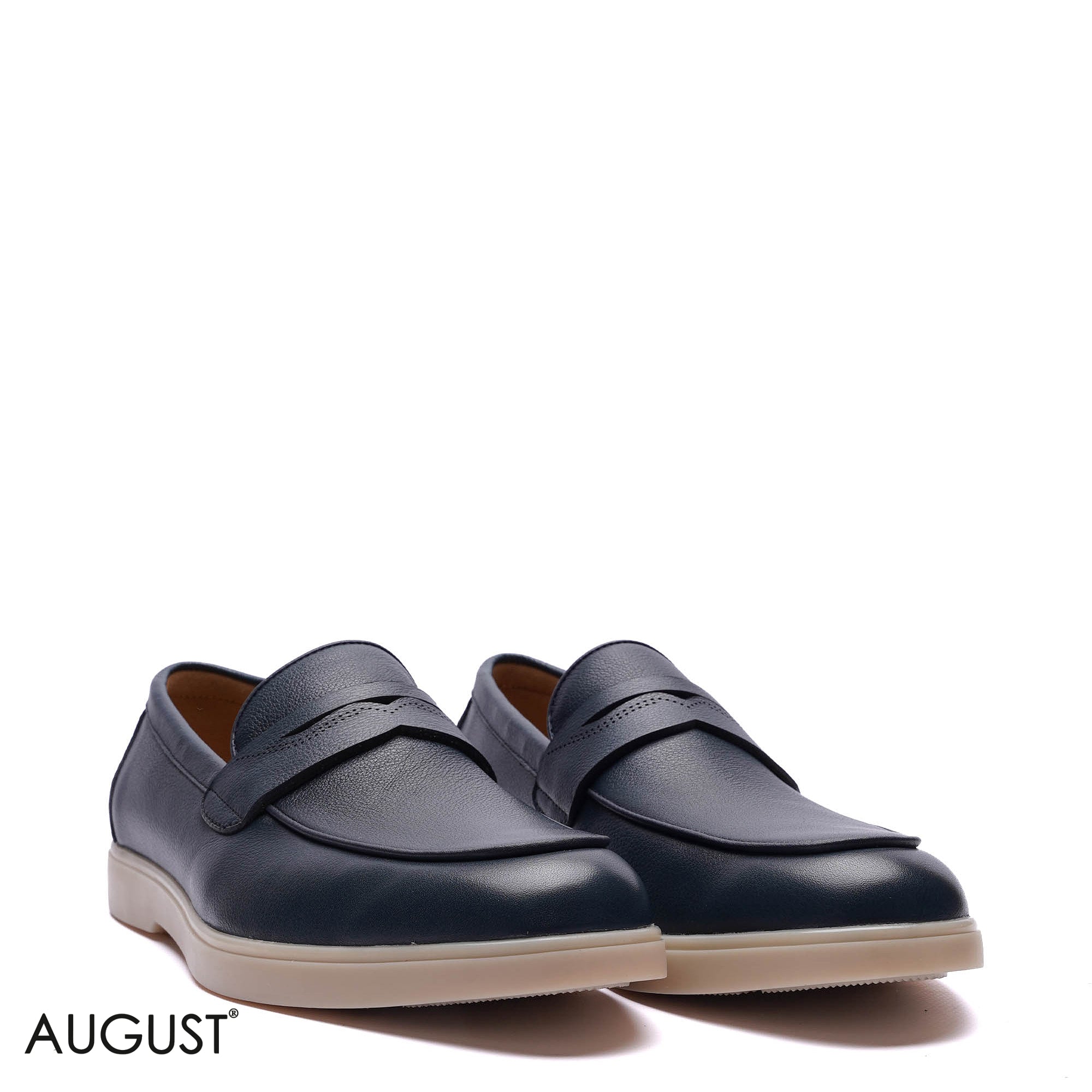 Premium Leather Penny Loafers
