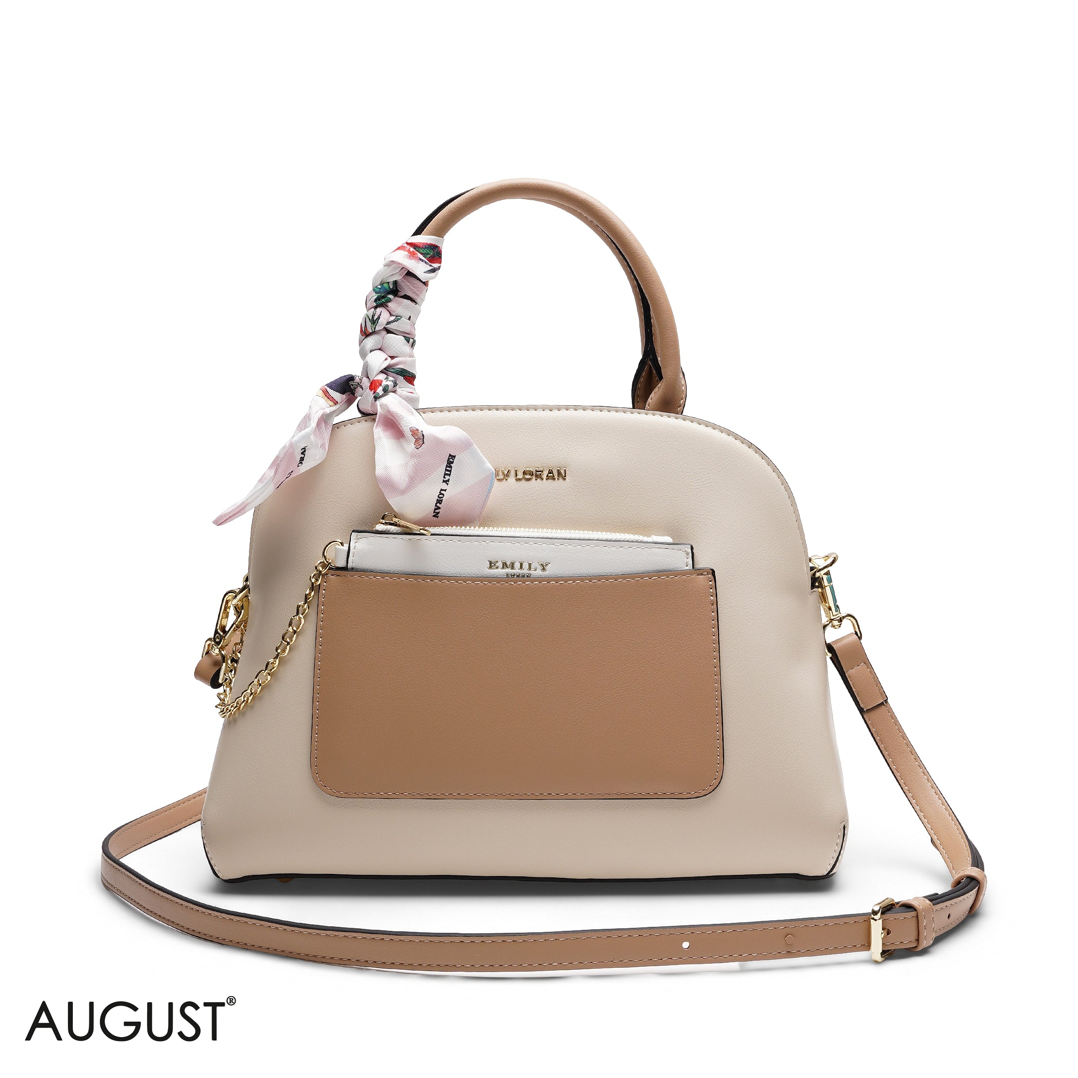 DOME TOP-HANDLE WITH A POUCH BAG