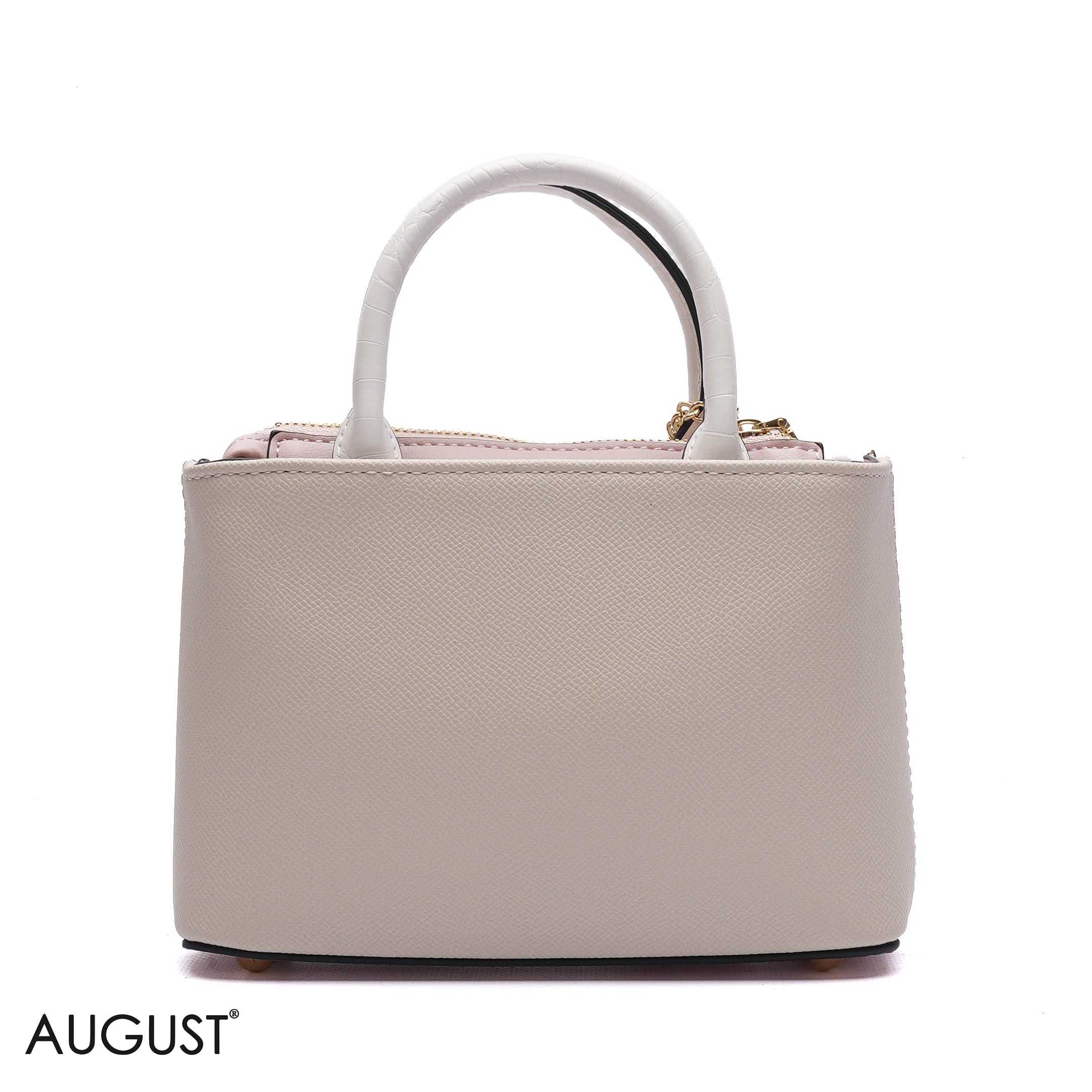 PANELLED HANDBAG WITH COIN POUCH - SMALL