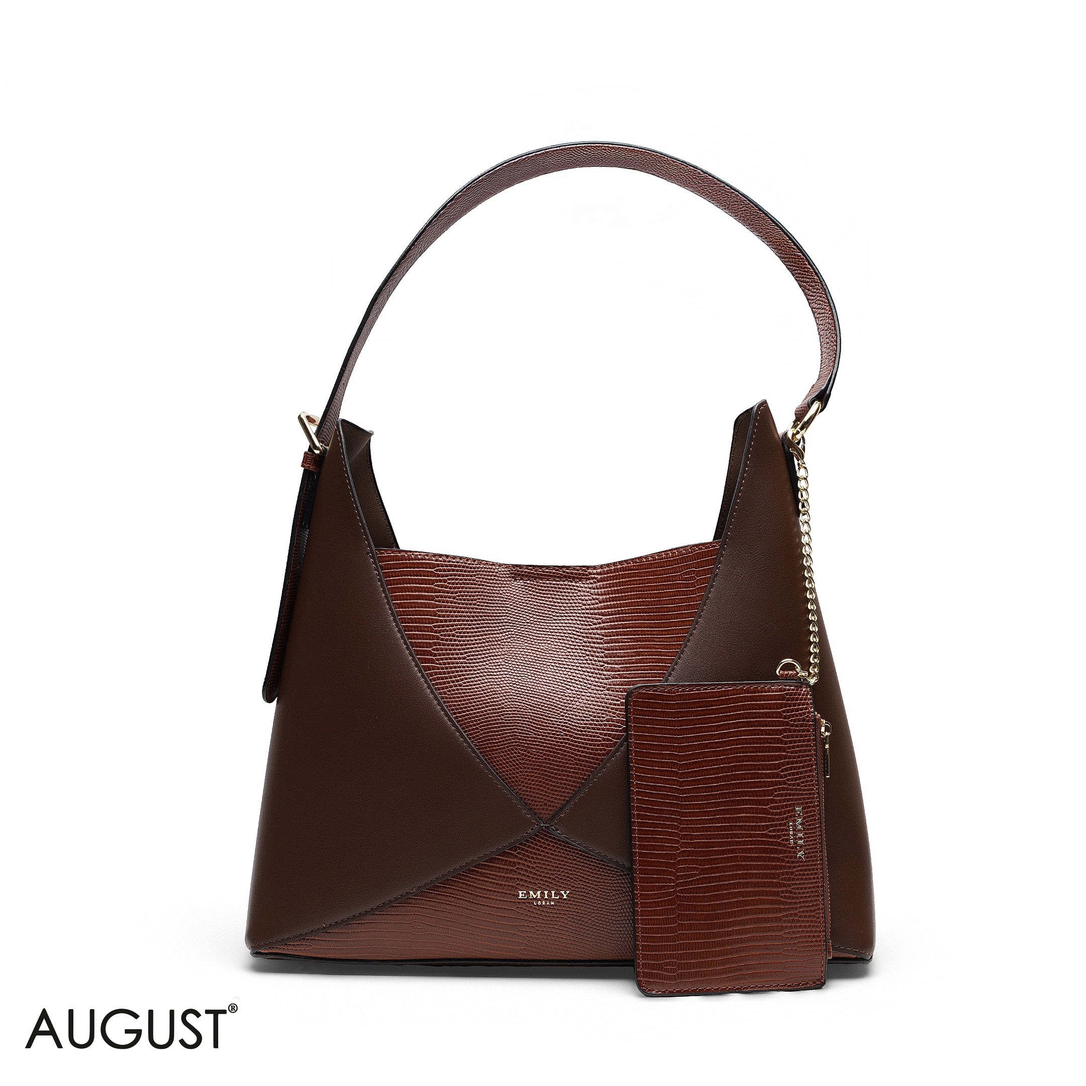 EMILY LORAN HOBO BAG WITH POUCH