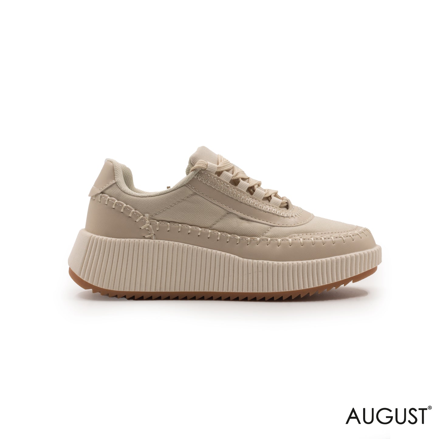 BEIGE KINT SNEAKERS WITH CHUNKY SOLE