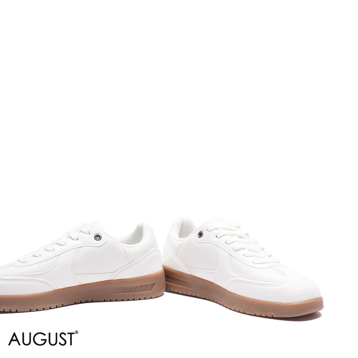 MONOCHROME PANELS LOW-TOP SNEAKERS