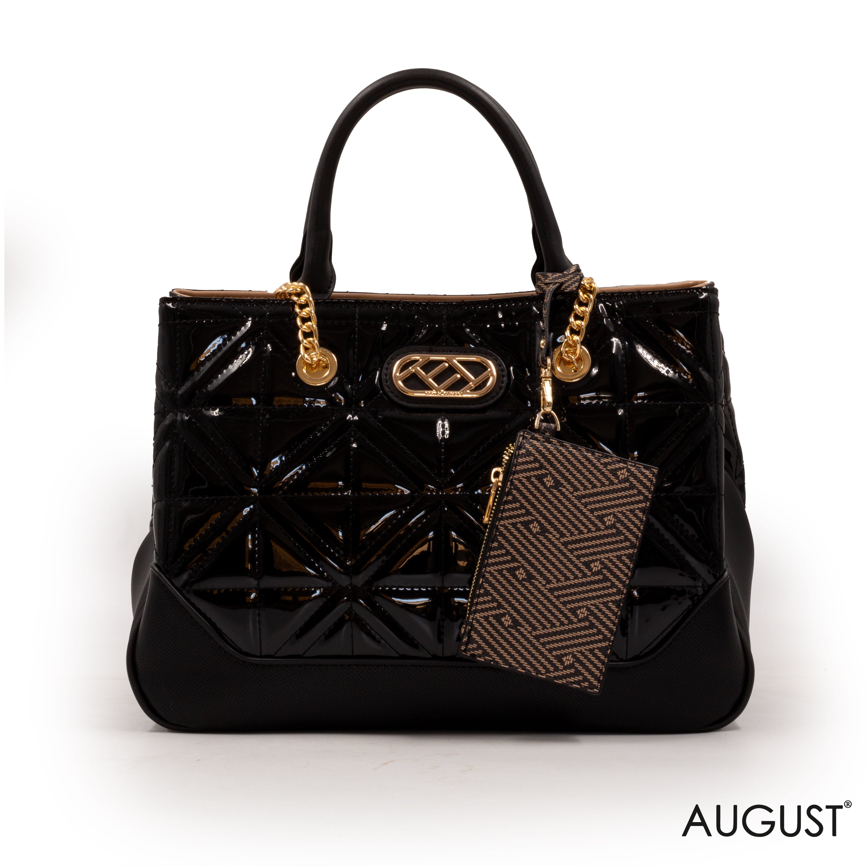 LEATHER SHOULDER BAG - LARG