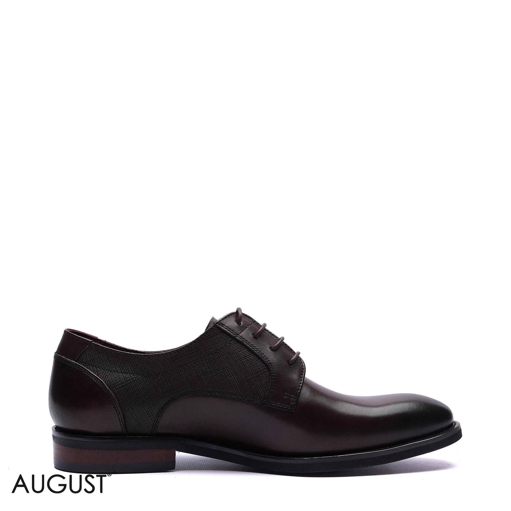 Premium Leather Formal Cap-Toe Derby Shoes