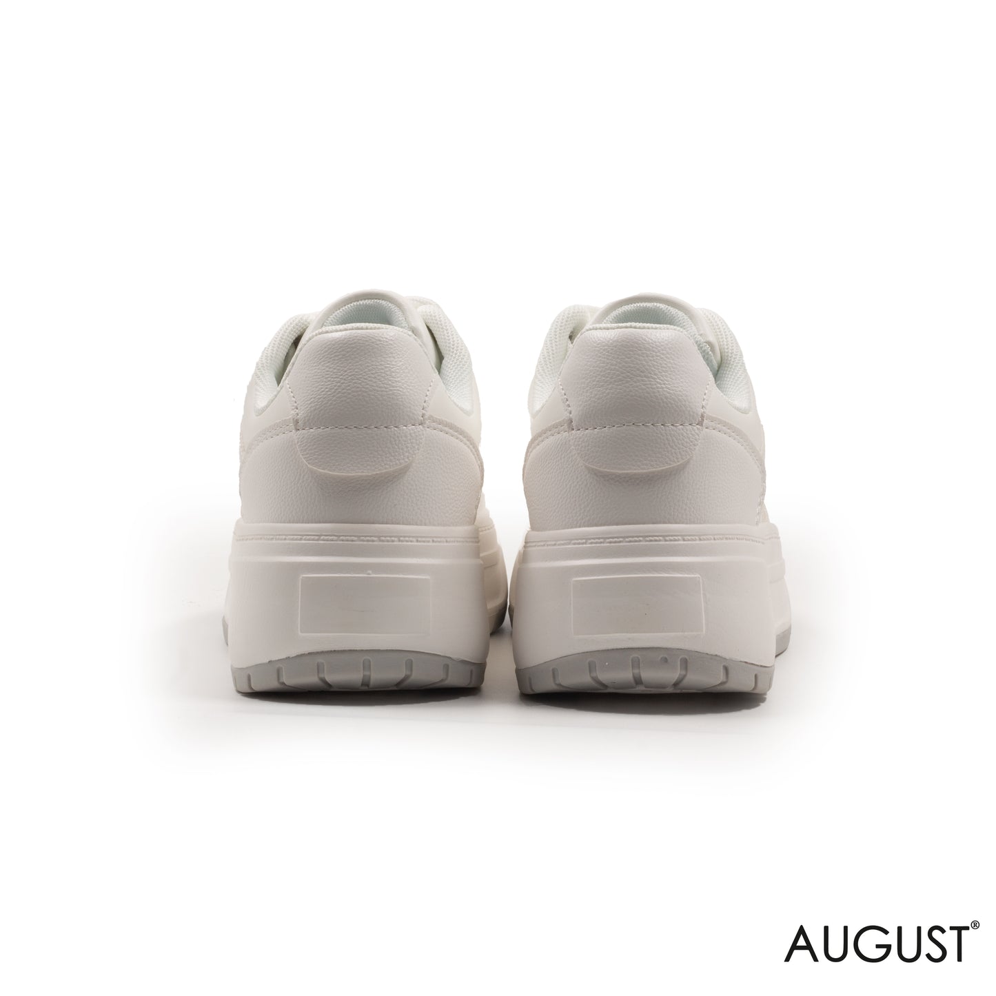 WHITE SNEAKERS WITH THICK SOLE