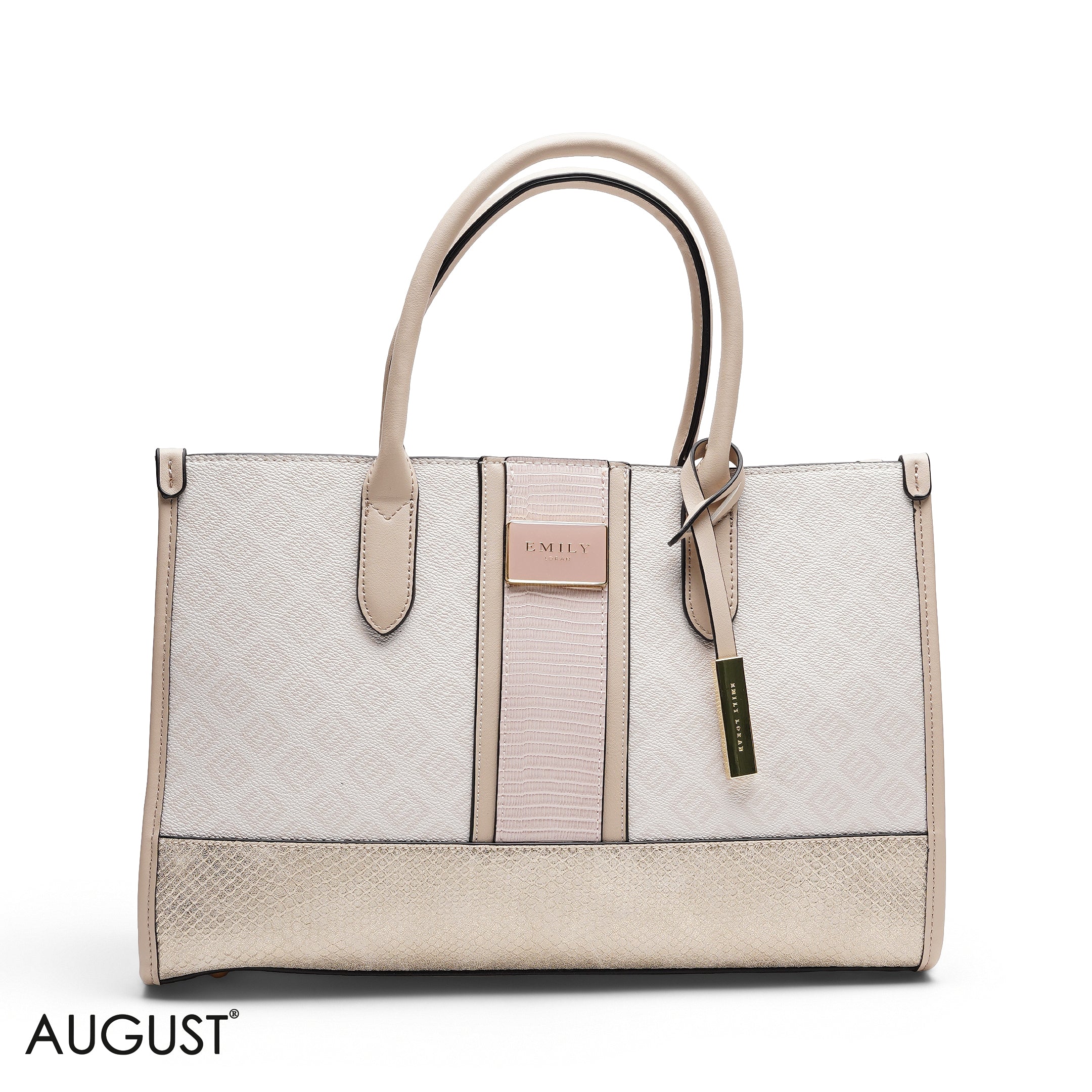 STRUCTURED TEXTURED PANEL
TOP HANDLE BAG
