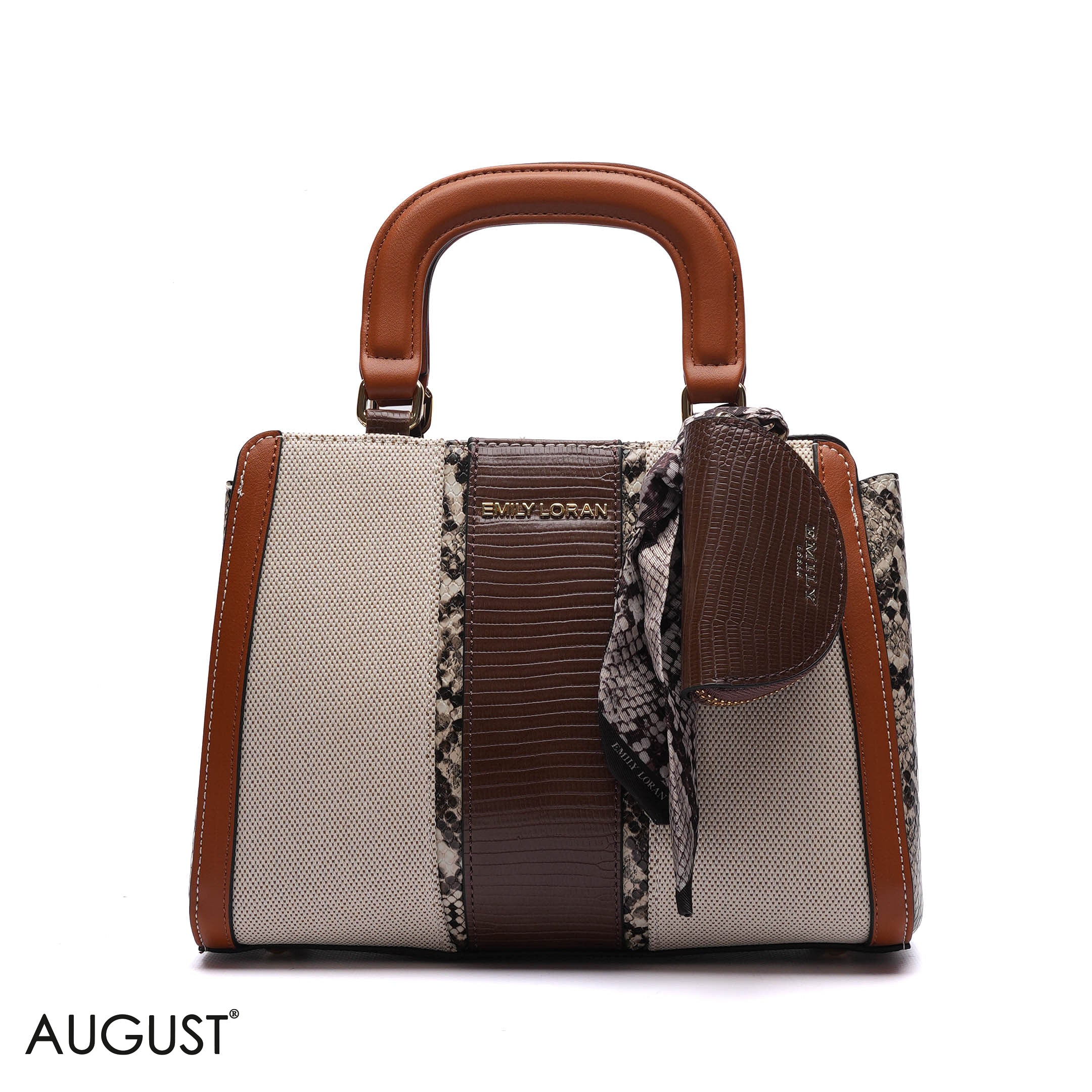TOP-HANDLE BAG WITH COIN PURSE