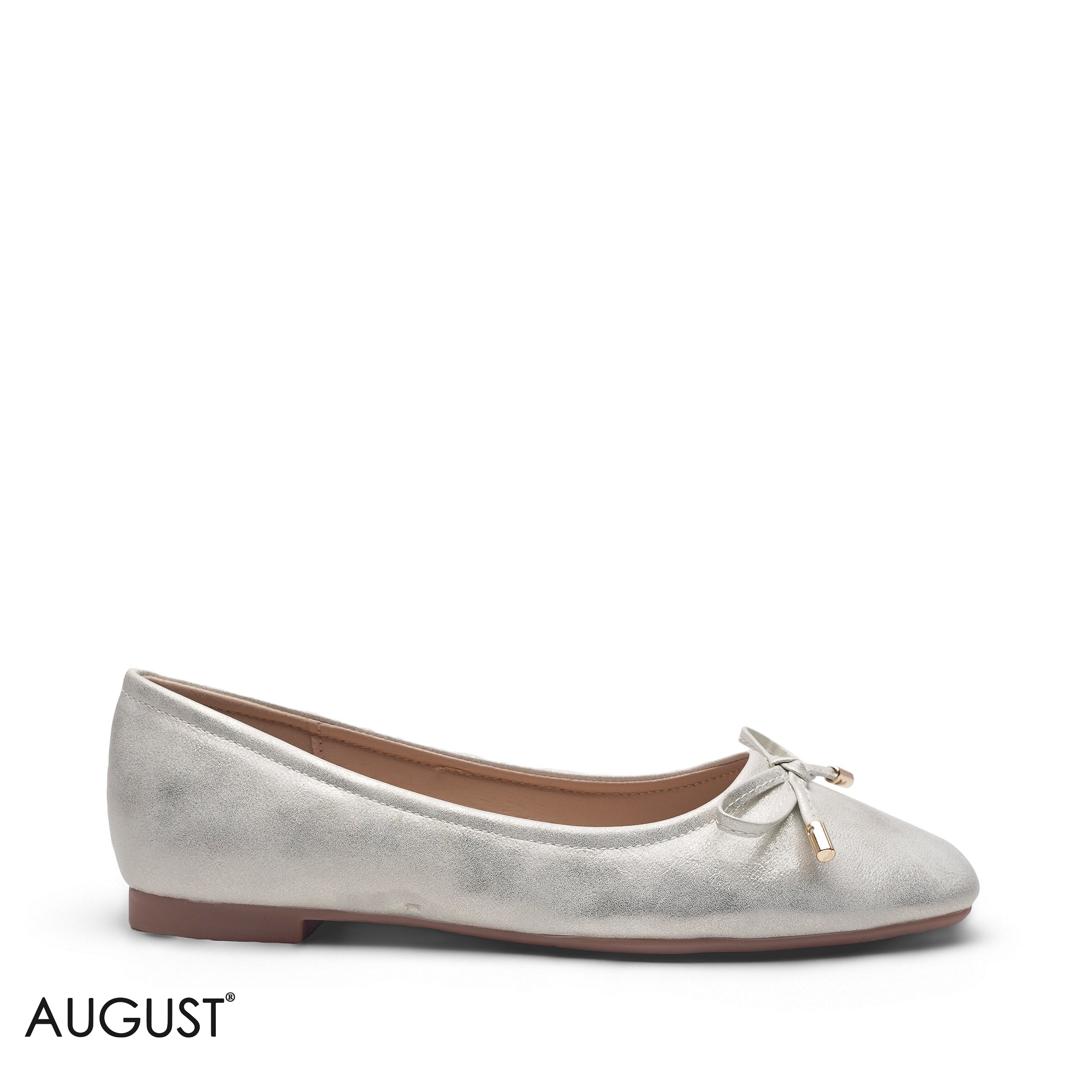 ELEGANT GOLD BOW ACCENT FLAT