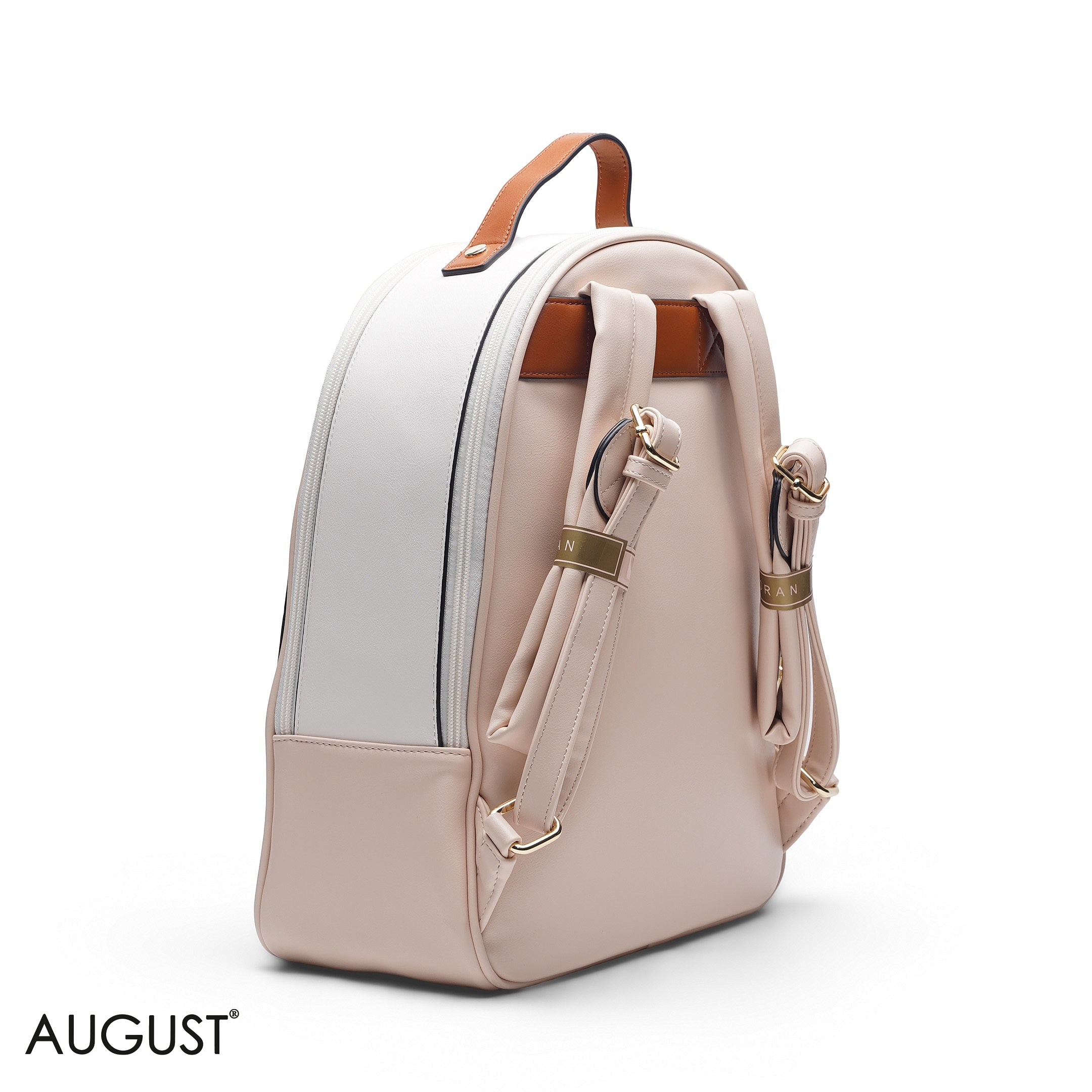 MULTI COLOR BACKPACK BAG WITH FRONT POUCH - LARGE