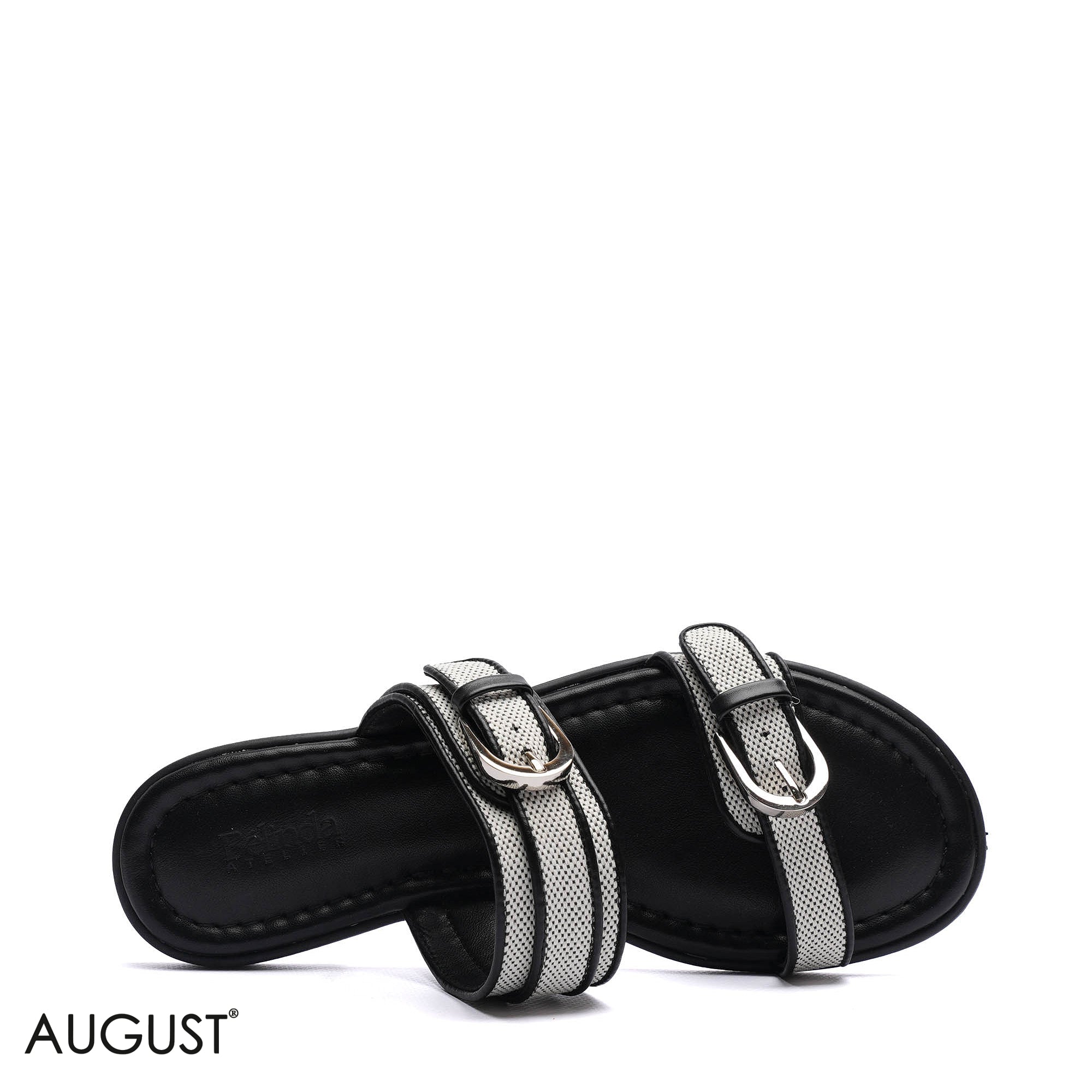 MESH DOUBLE BUCKLE SLIDERS