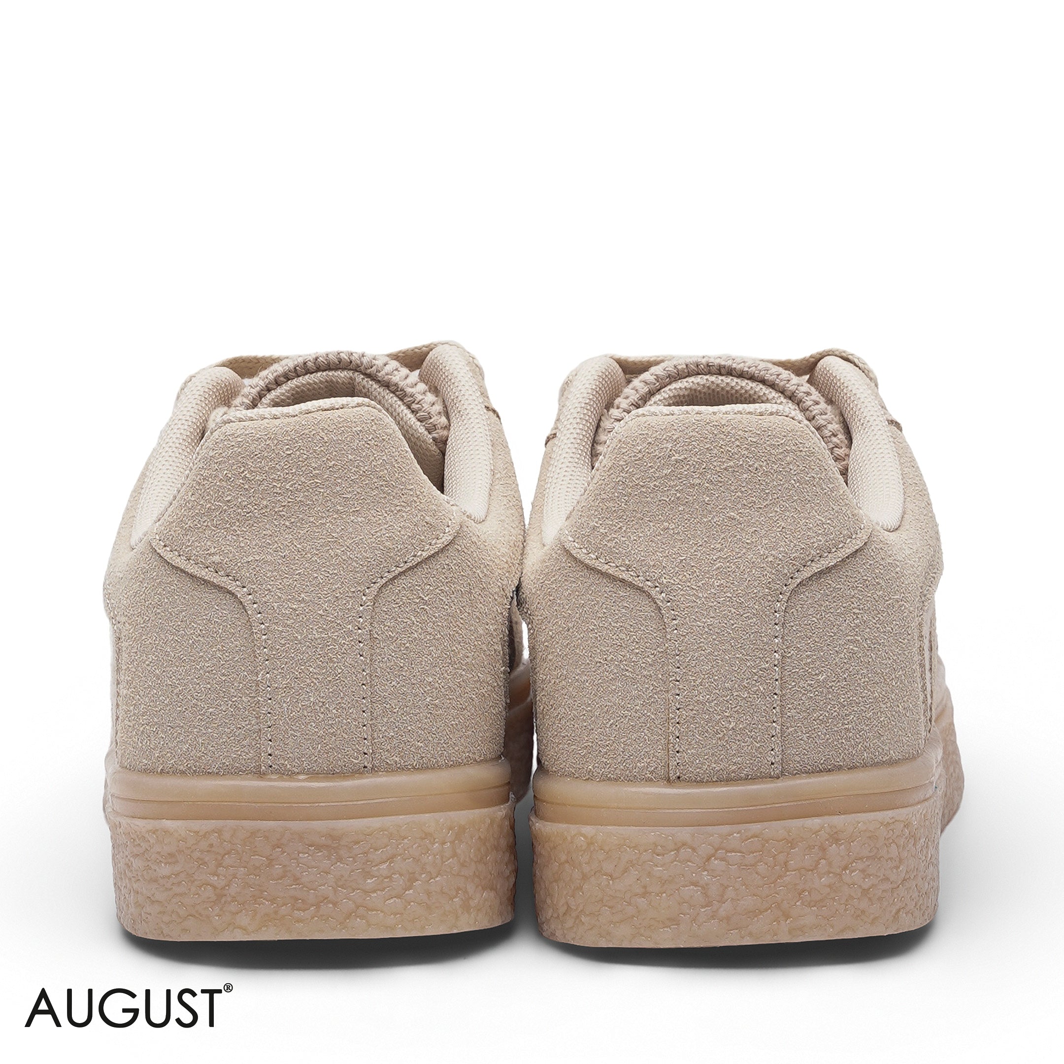 ELEGANT SAND BEIGE SUEDE CLASSIC SNEAKER
